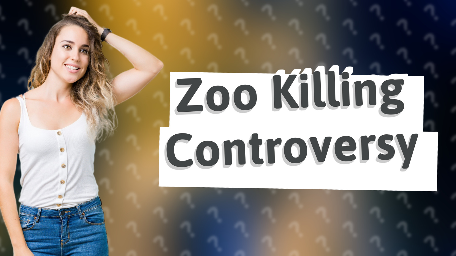 Zoo Killing Controversy