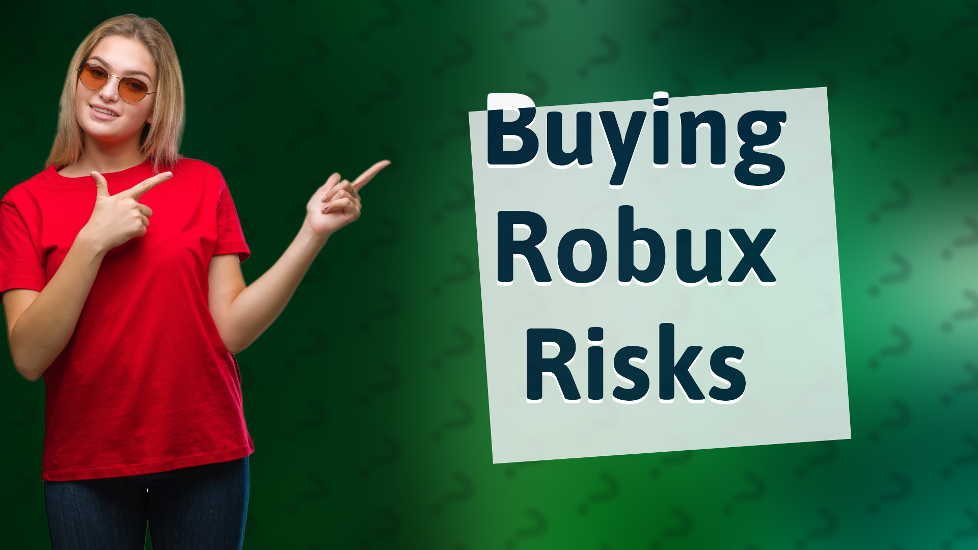 Buying Robux Risks