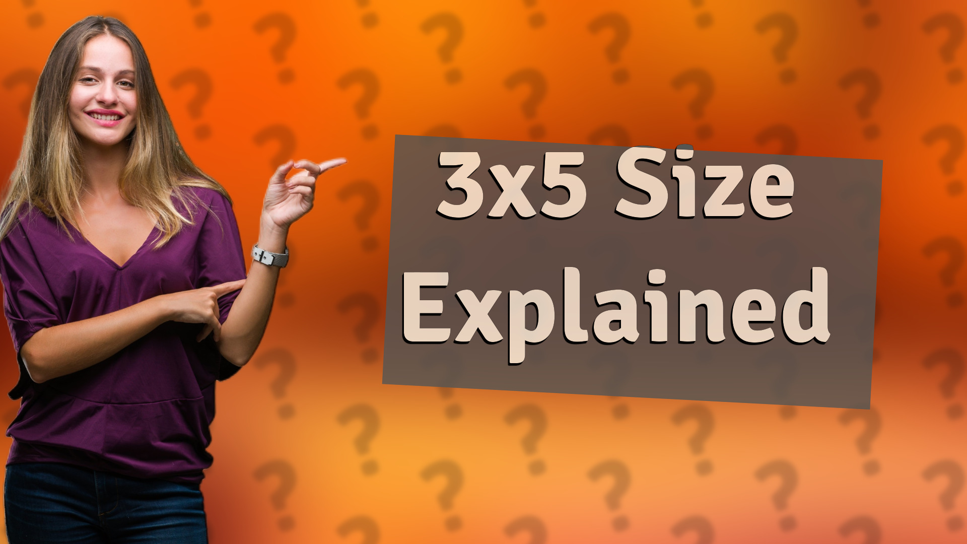 3x5 Size Explained