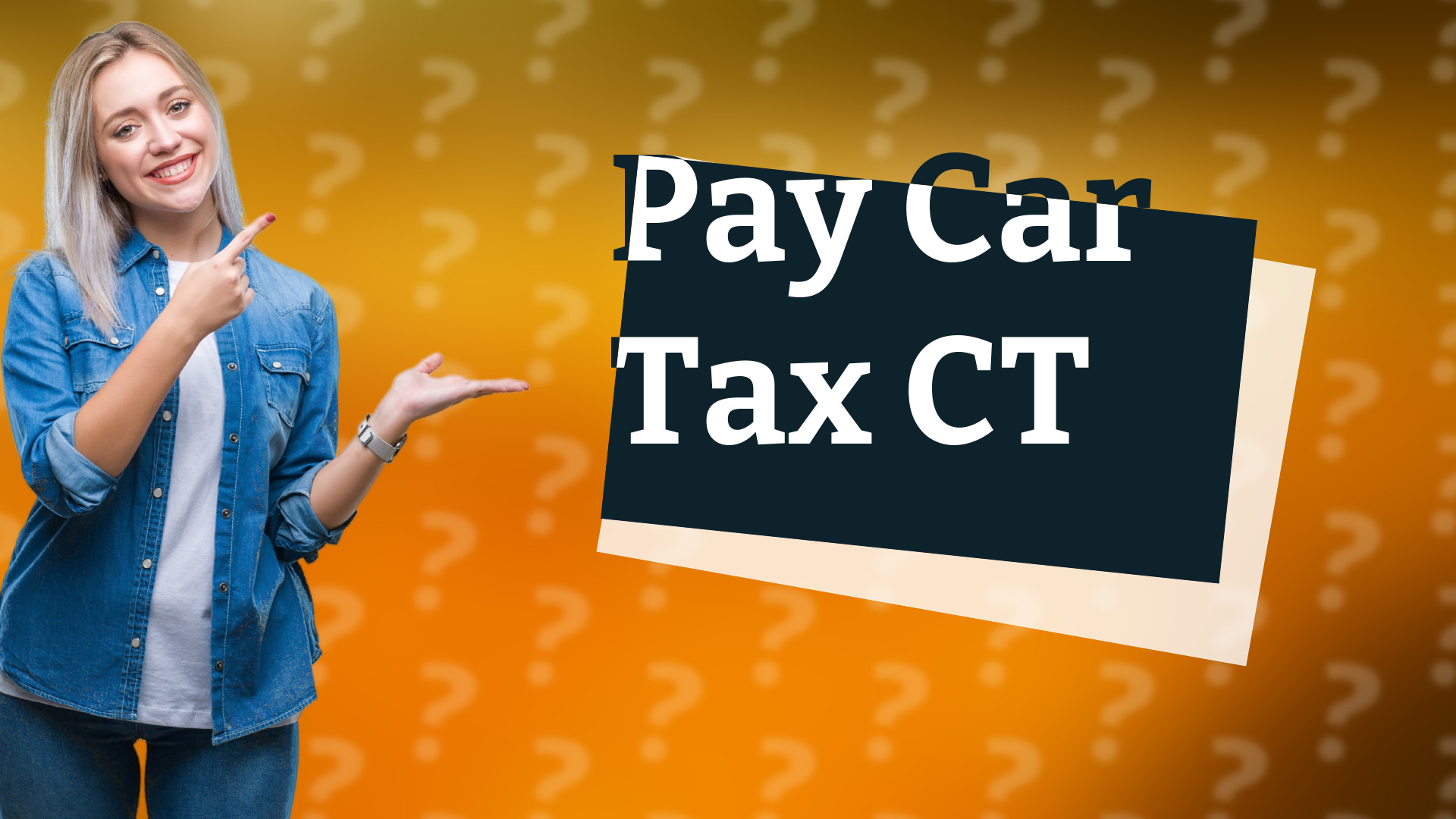 Pay Car Tax CT
