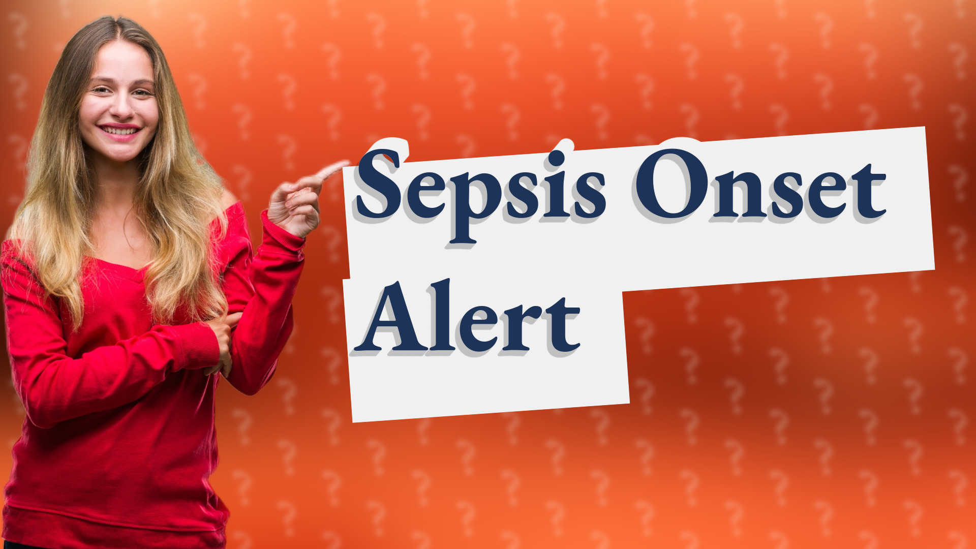 Sepsis Onset Alert