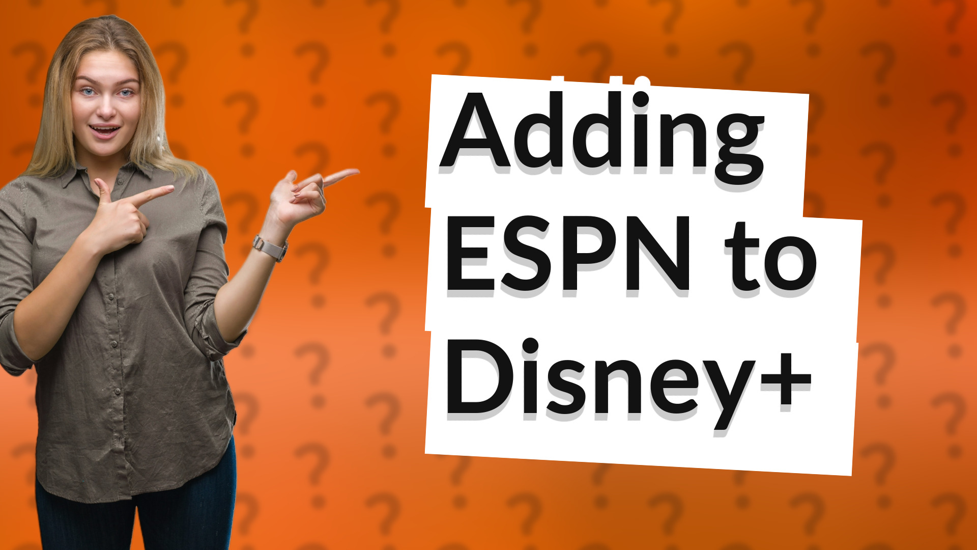 Adding ESPN to Disney+