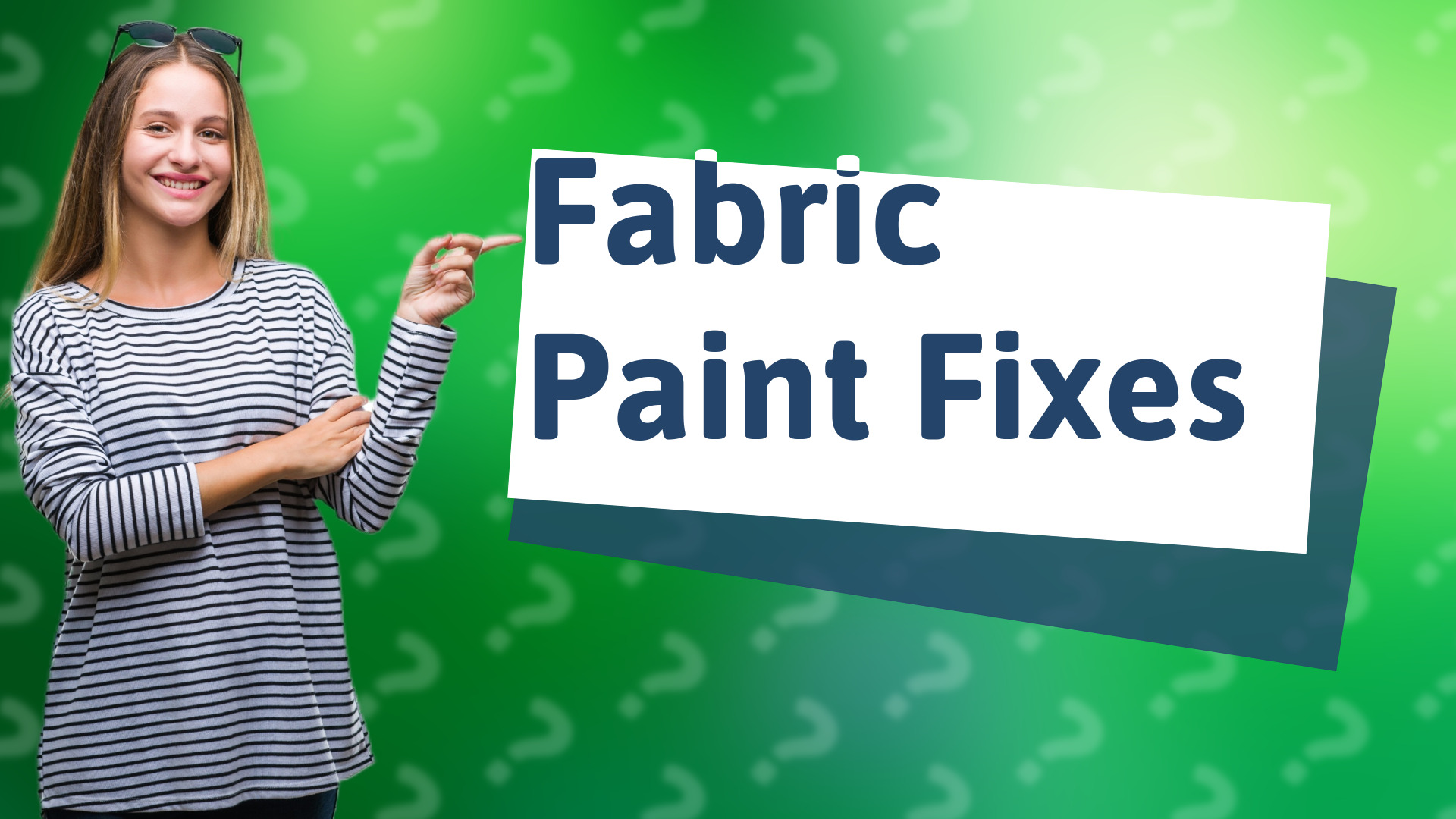 Fabric Paint Fixes