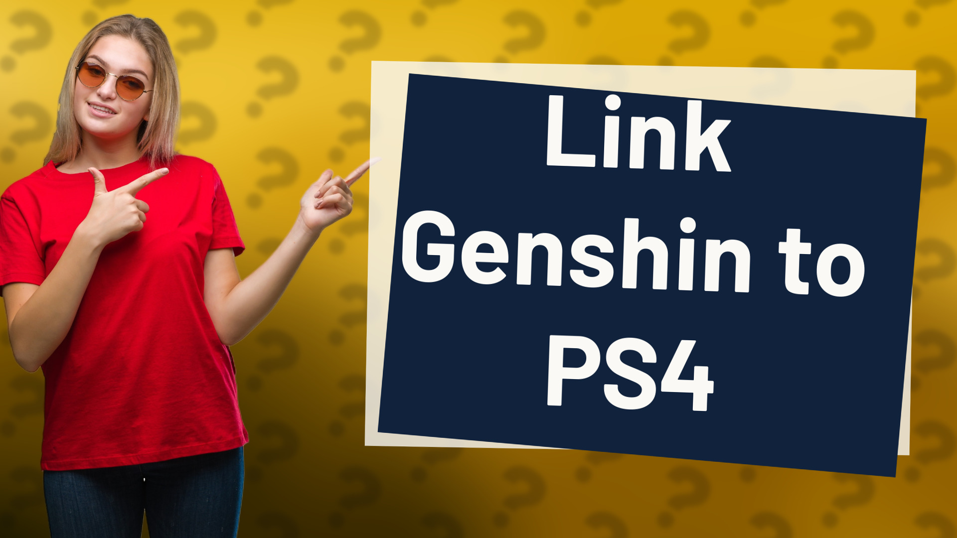 Link Genshin to PS4
