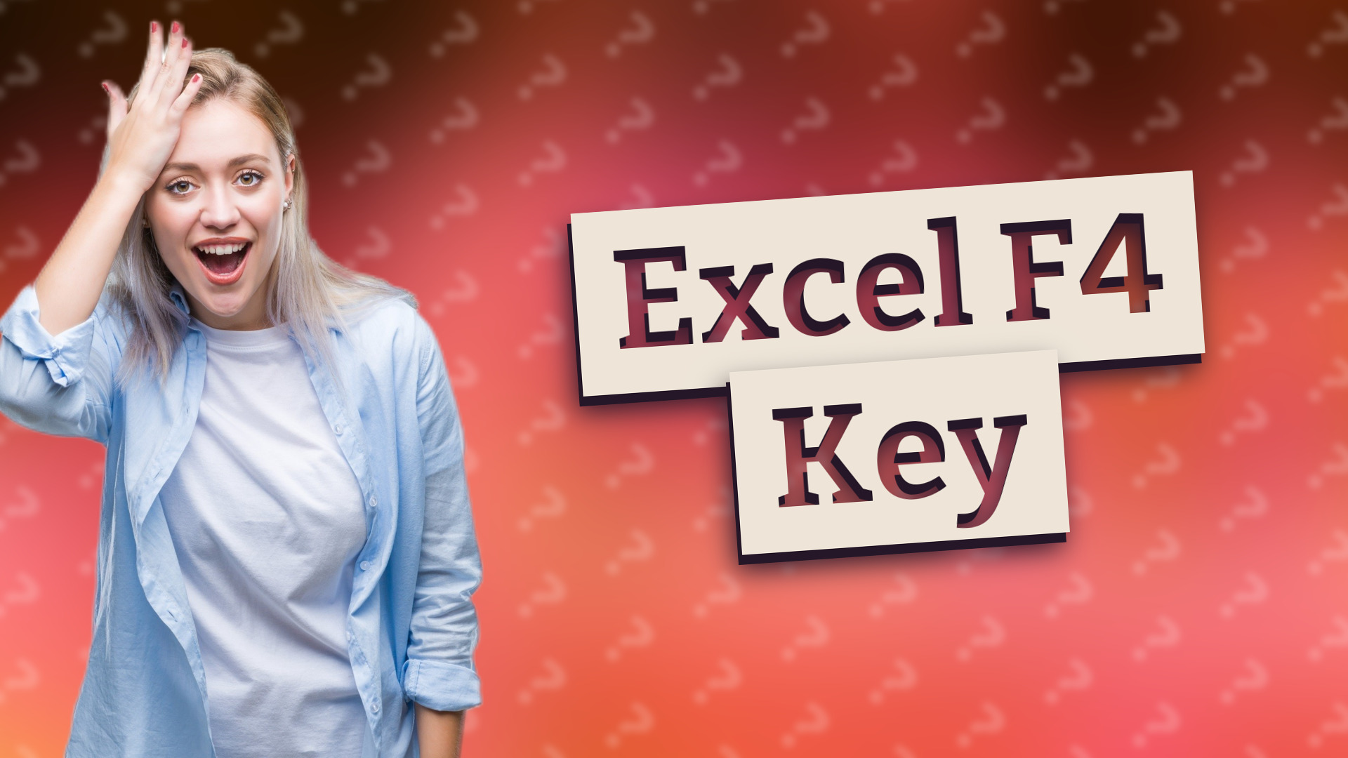 Excel F4 Key