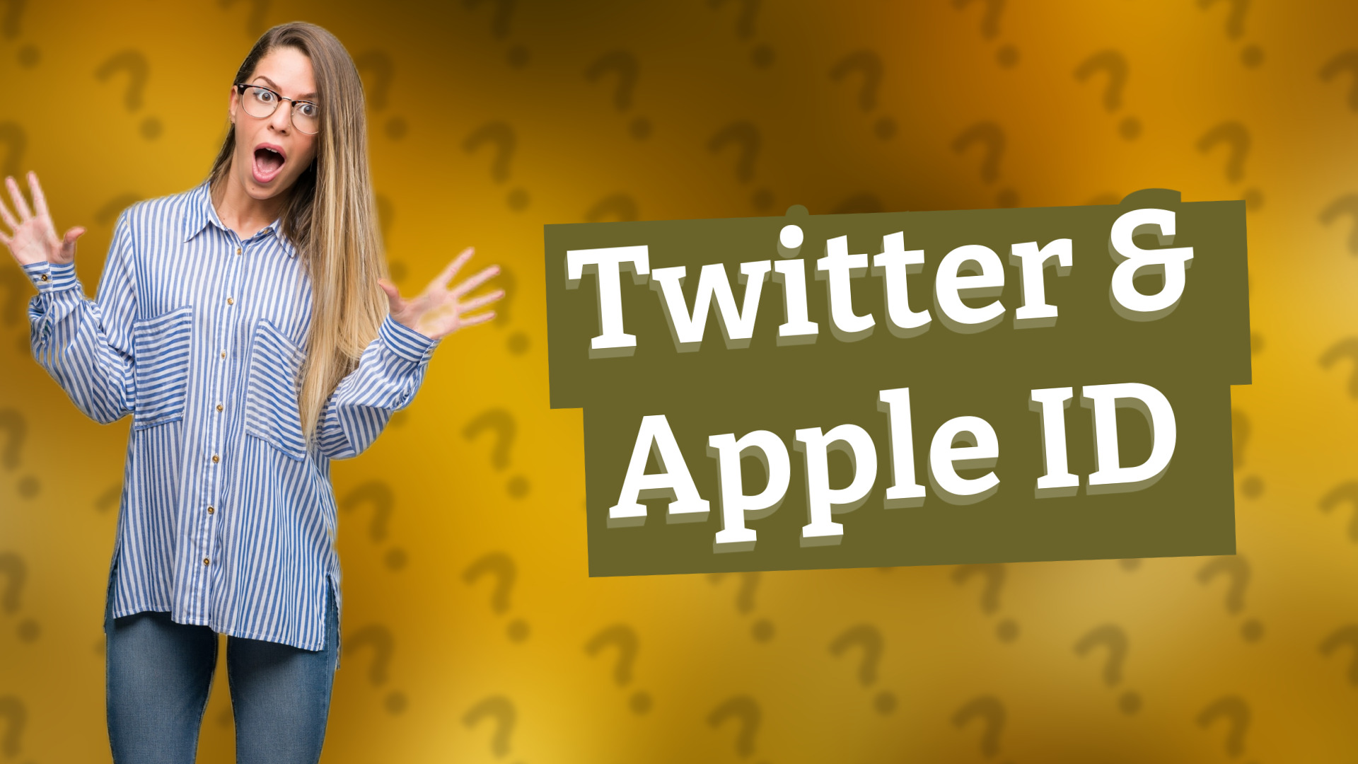 Twitter & Apple ID