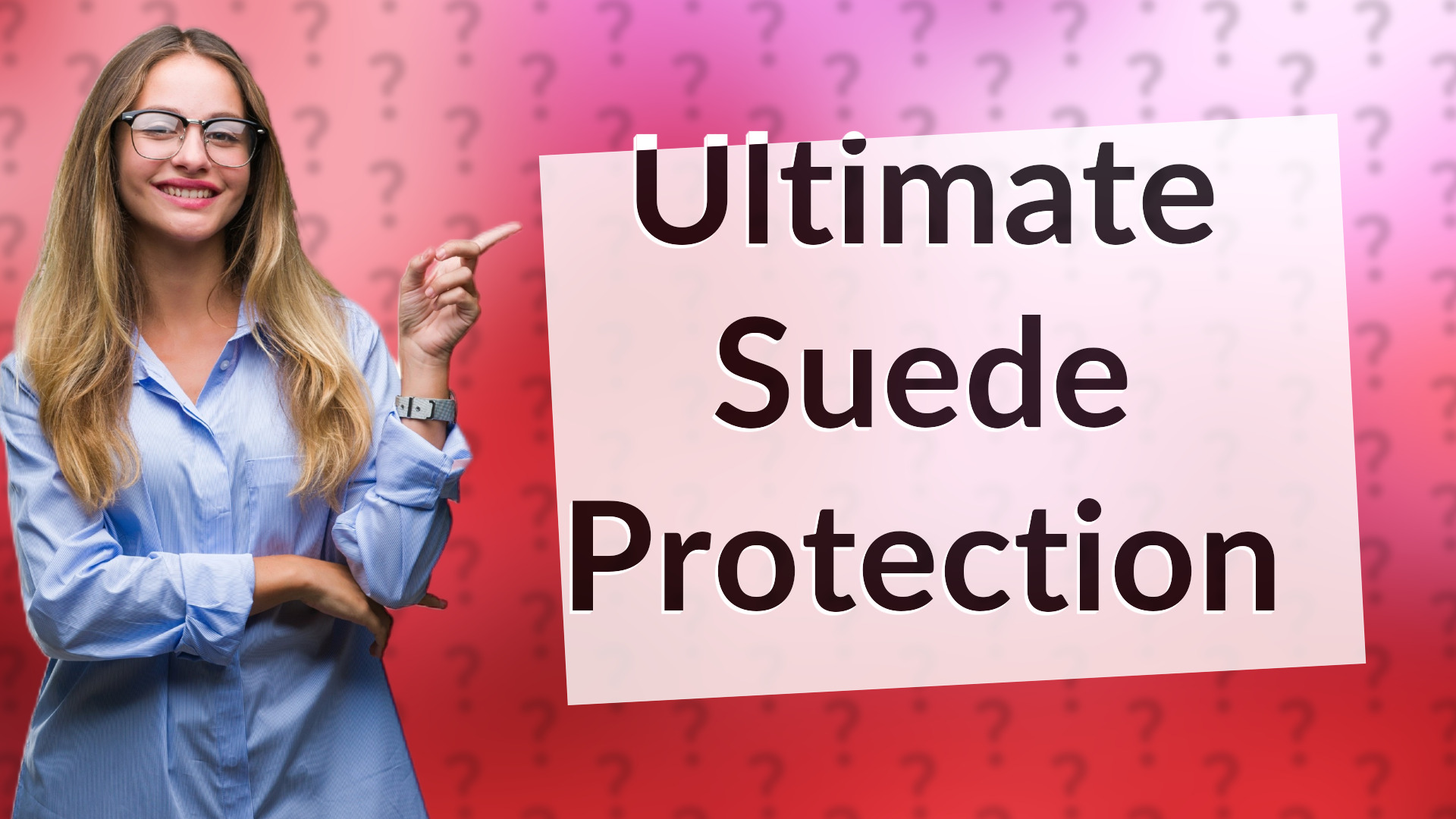 Ultimate Suede Protection
