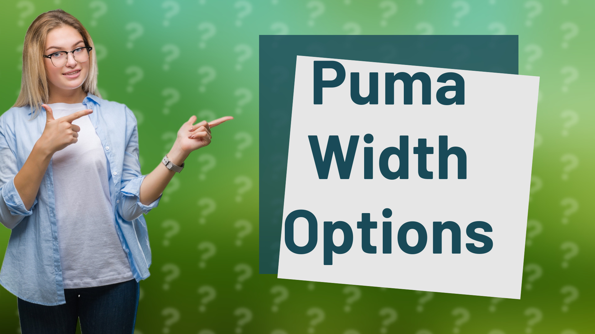 Puma Width Options
