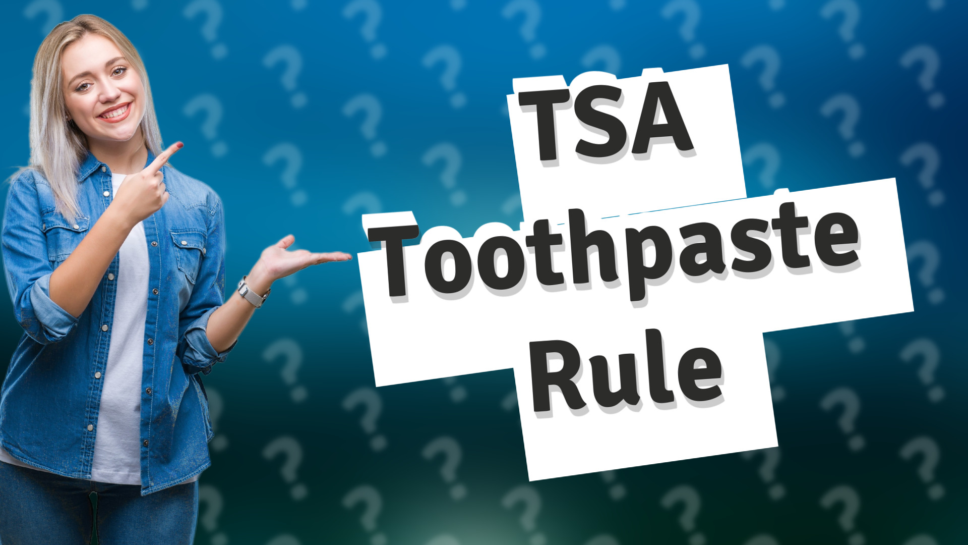 TSA Toothpaste Rule