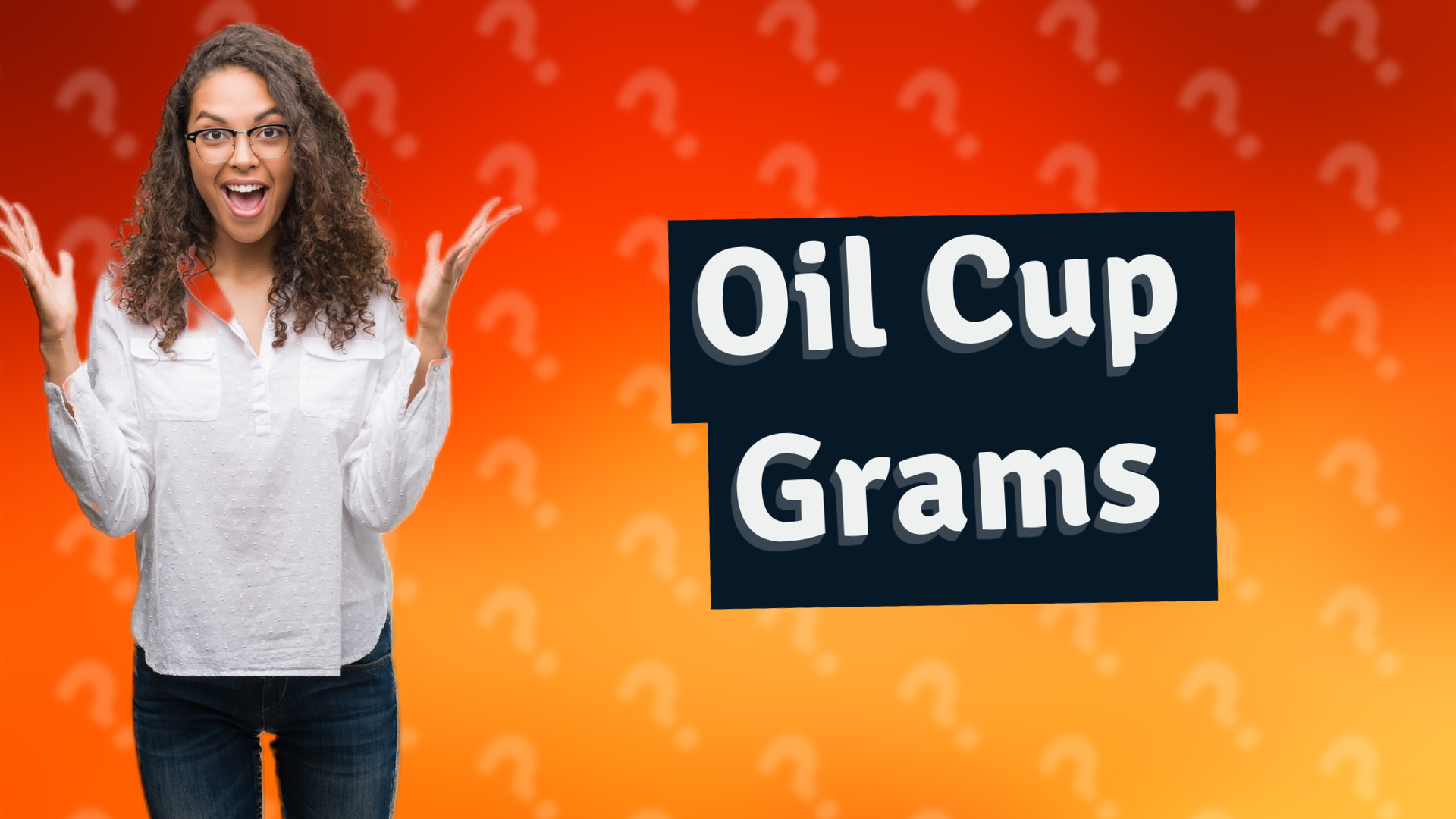 Oil Cup Grams