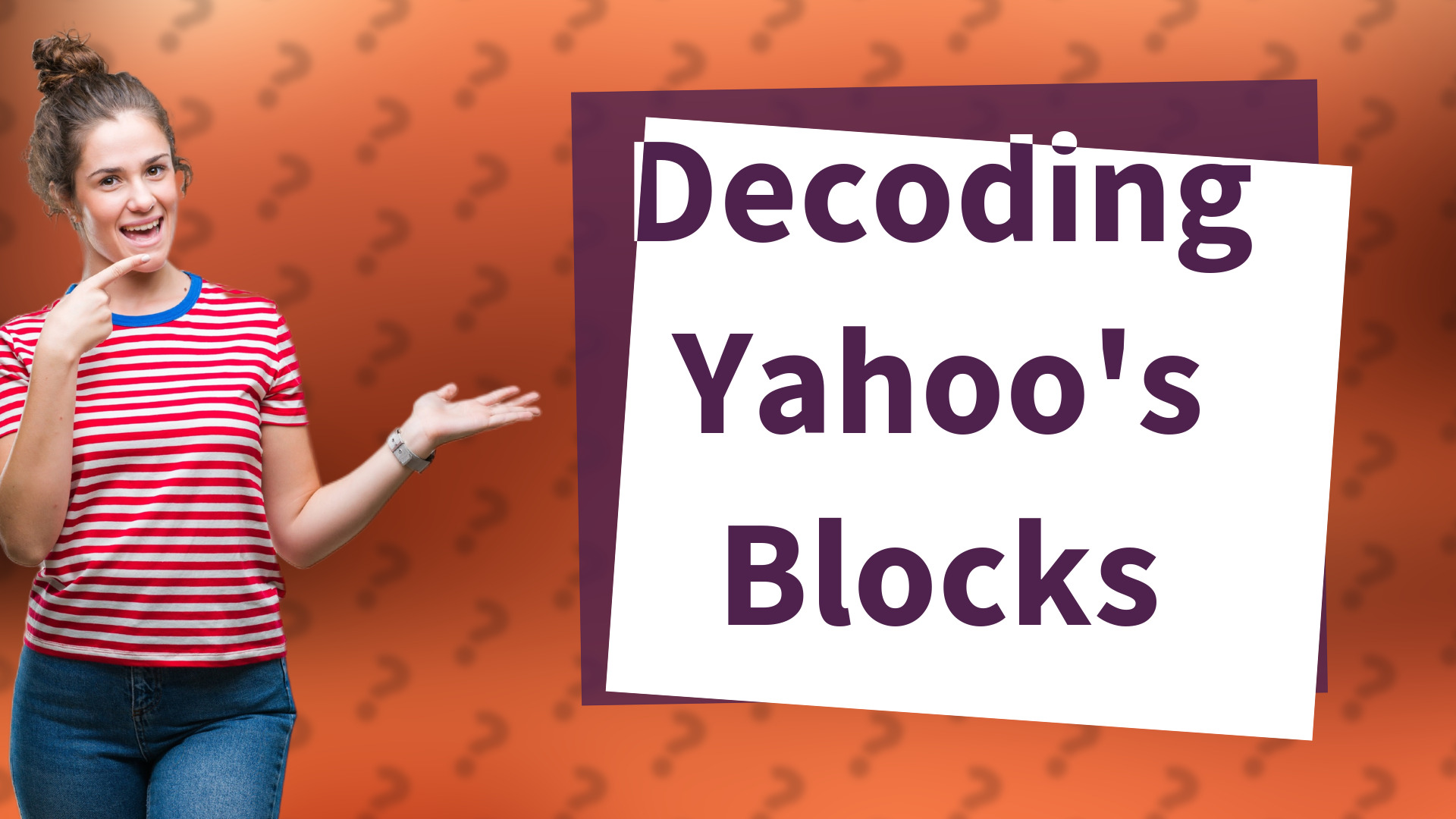 Decoding Yahoo's Blocks