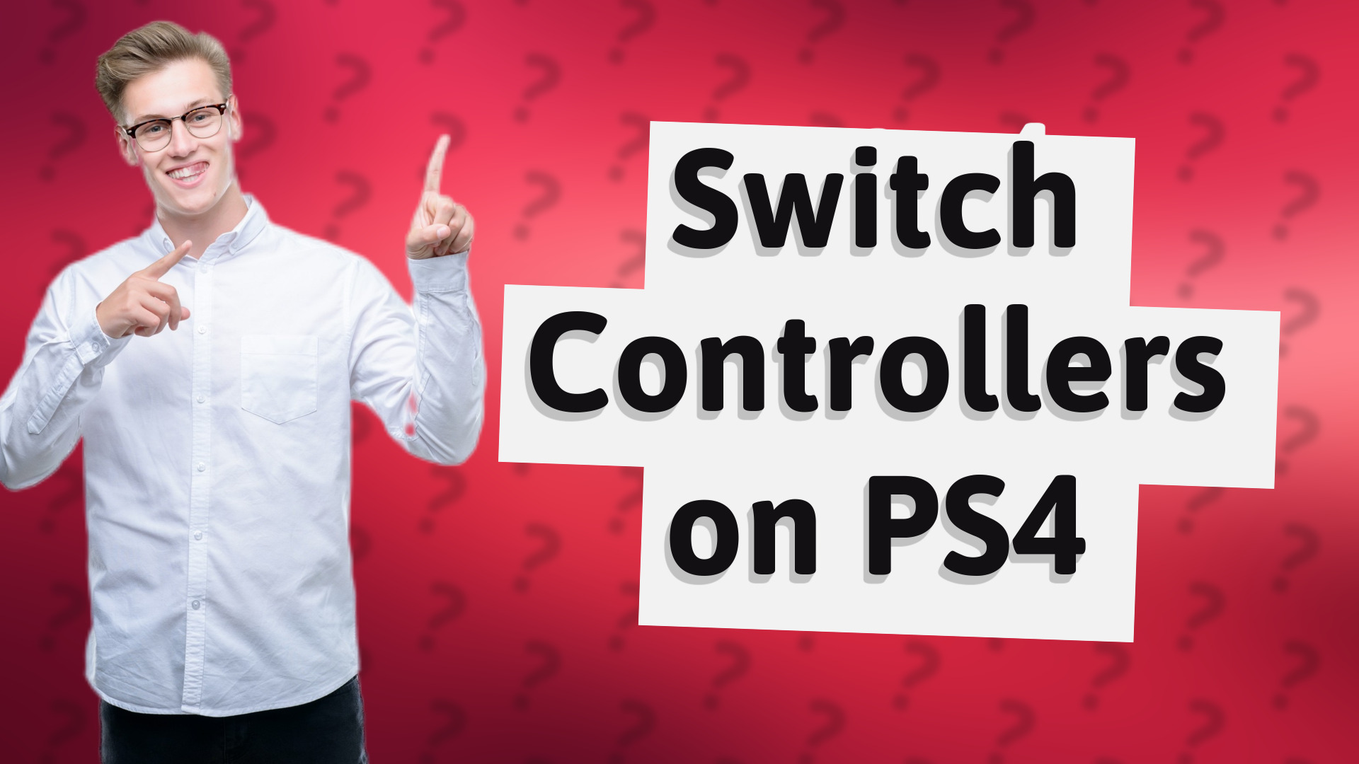 Switch Controllers on PS4