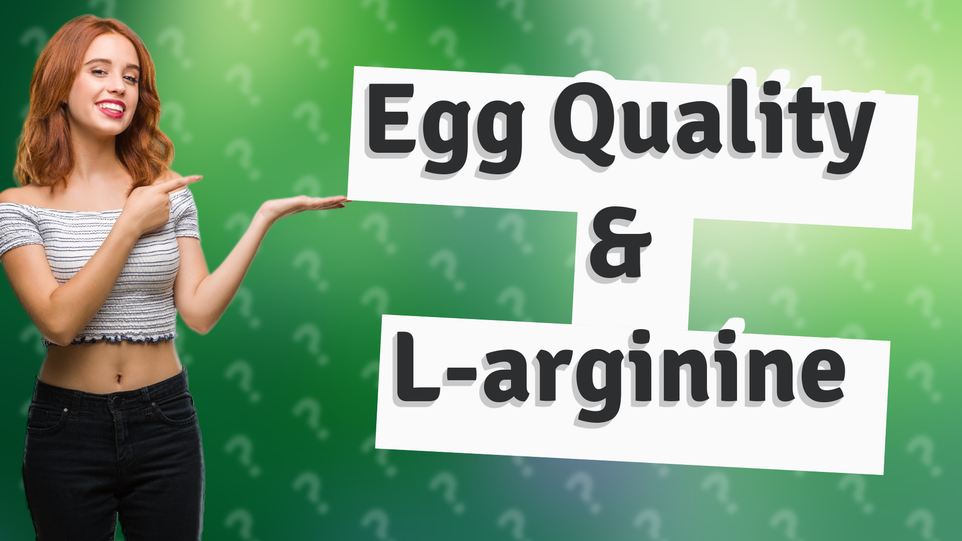Egg Quality & L-arginine