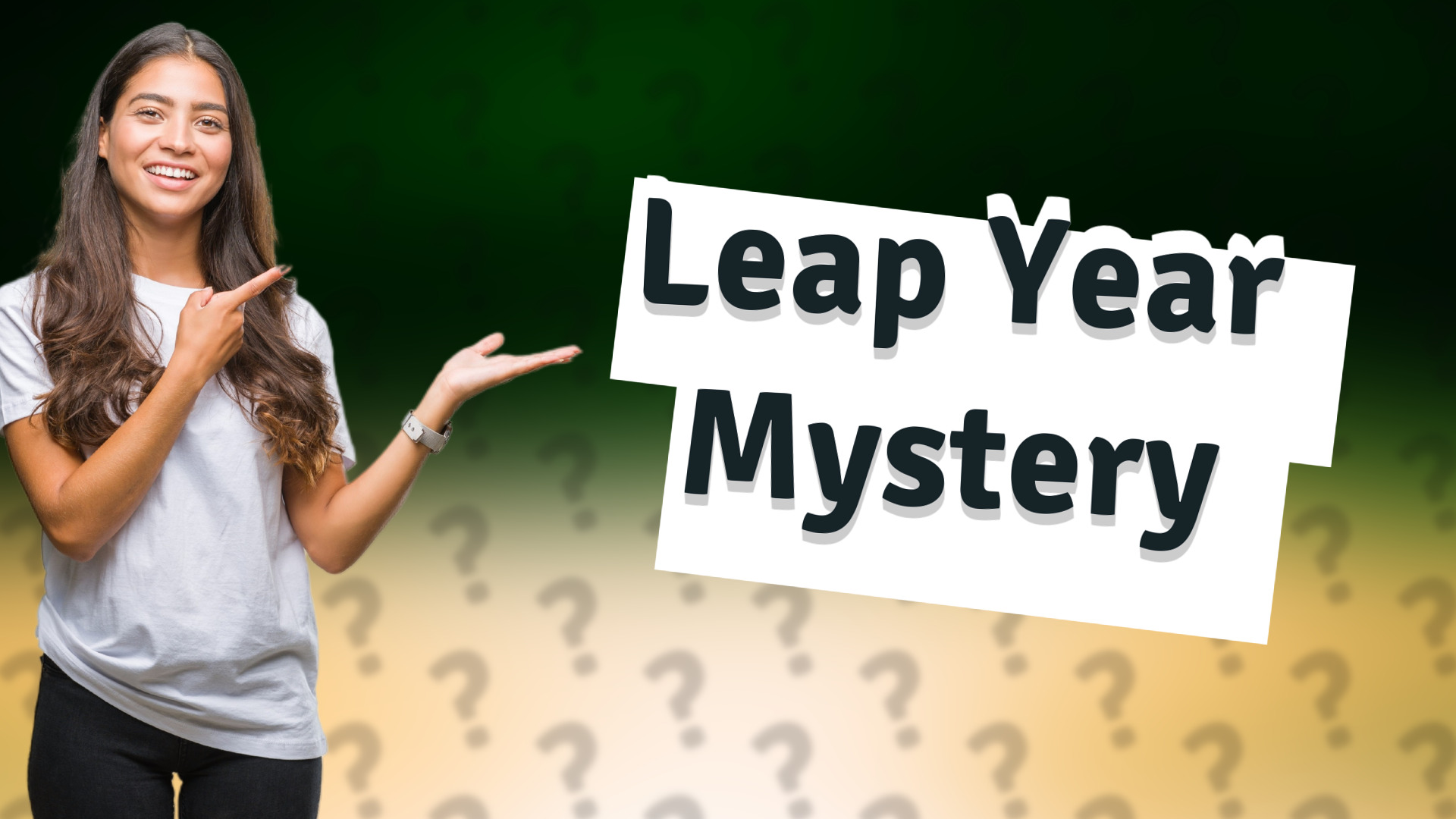 Leap Year Mystery