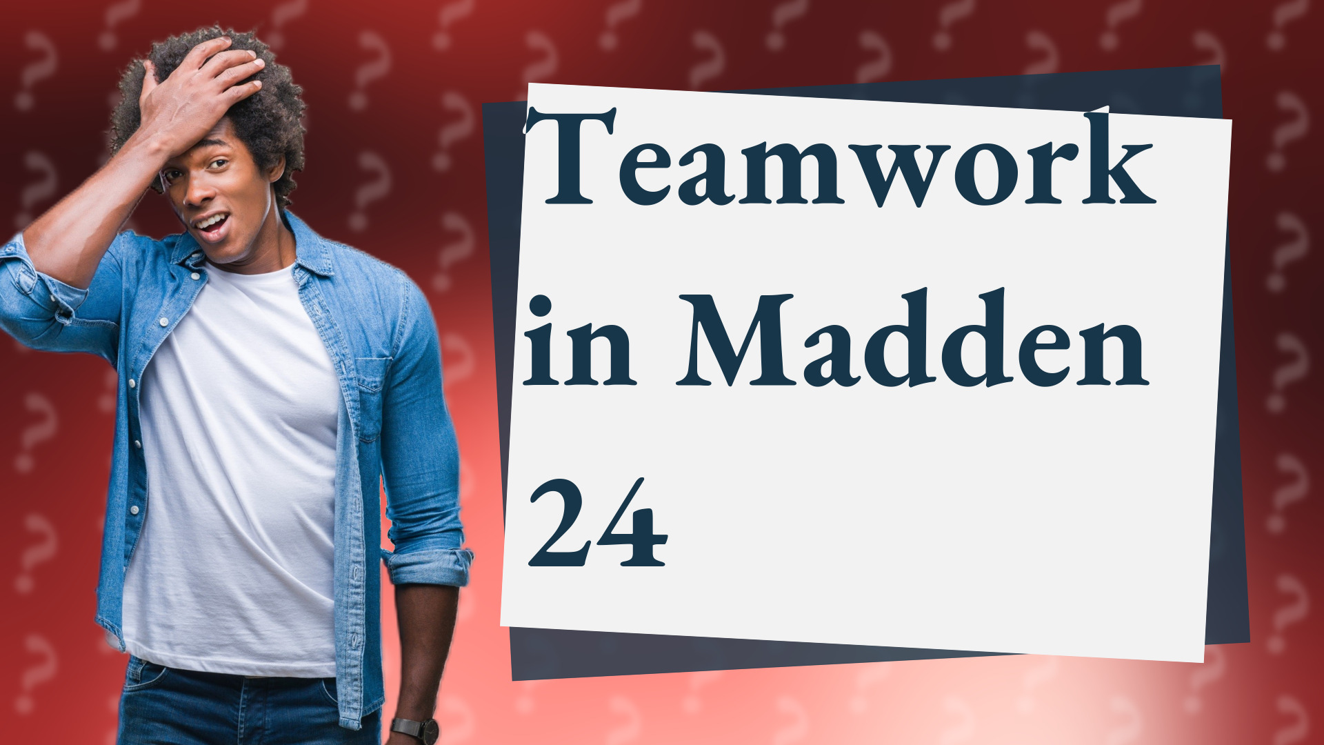 Teamwork in Madden 24