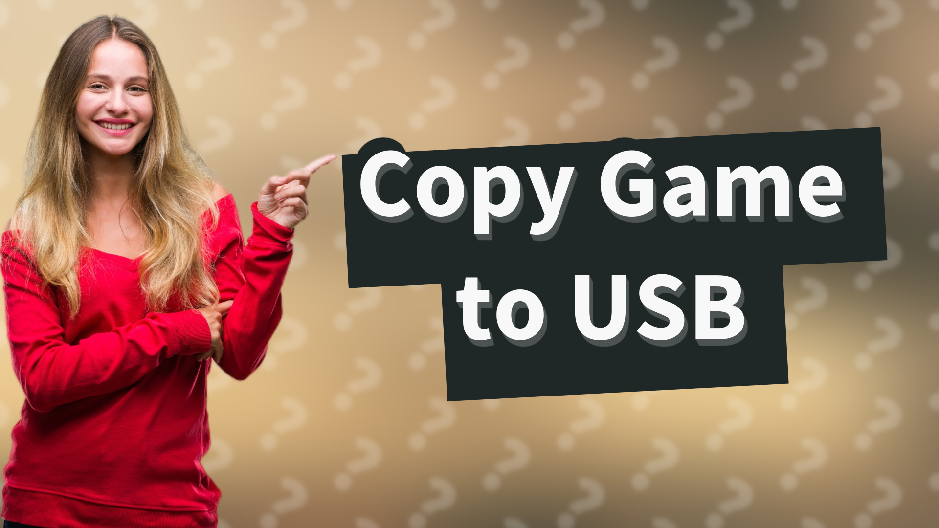 Copy Game to USB