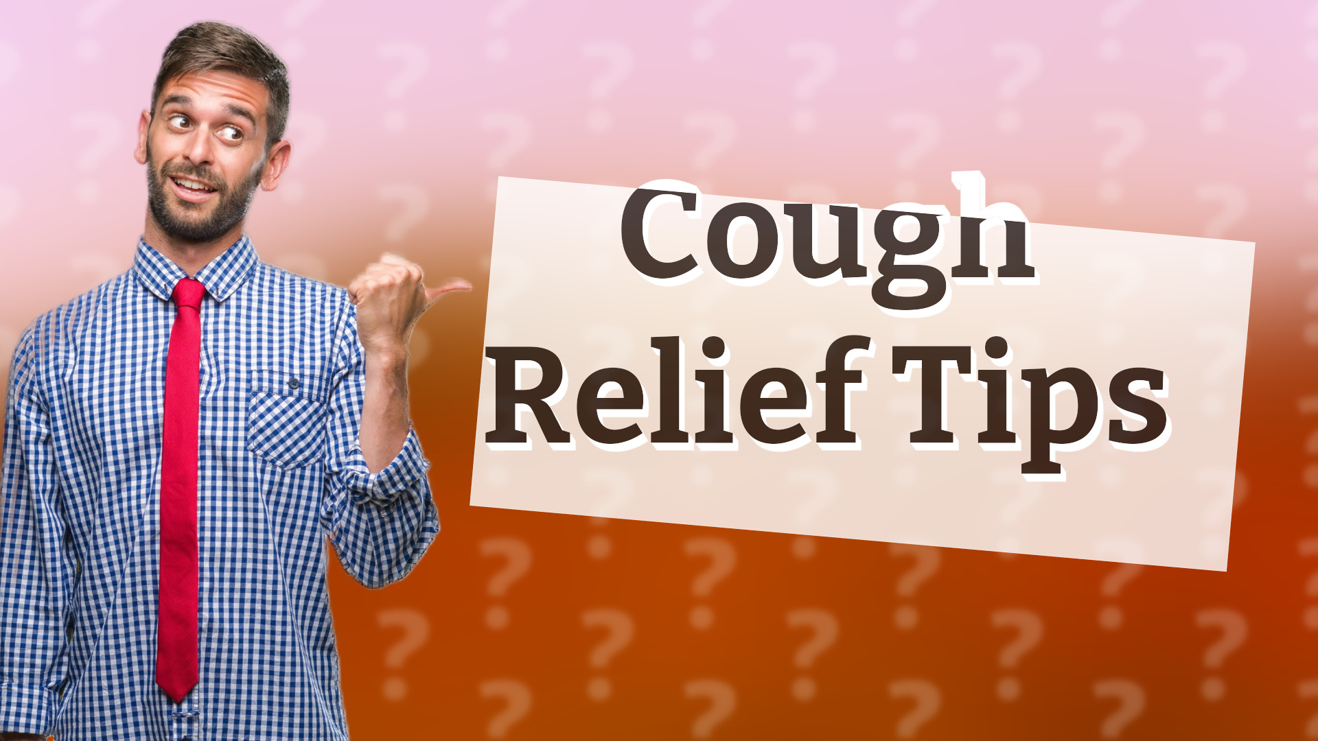 Cough Relief Tips
