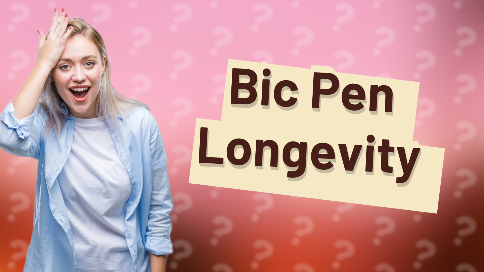 Bic Pen Longevity