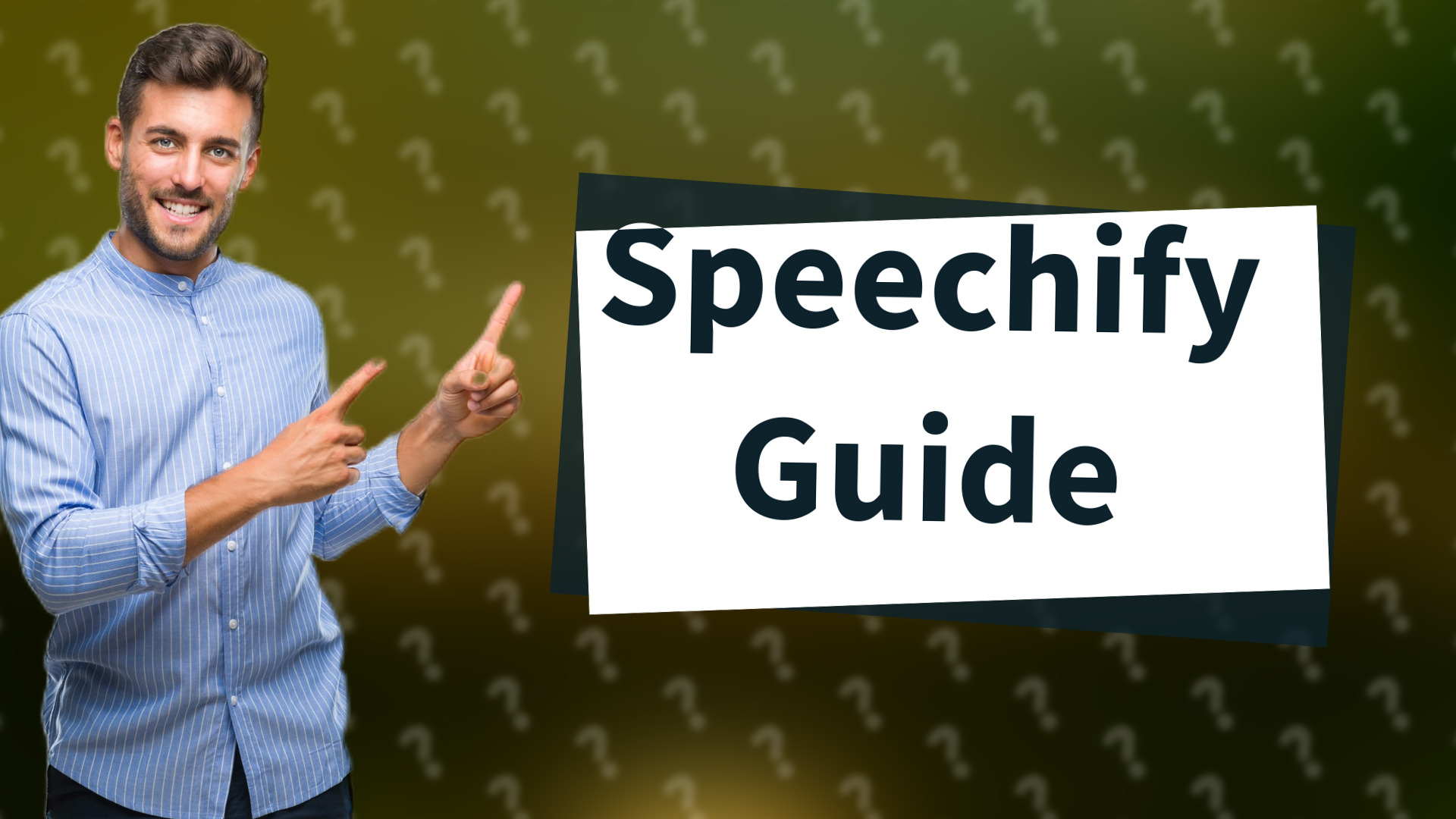 Speechify Guide