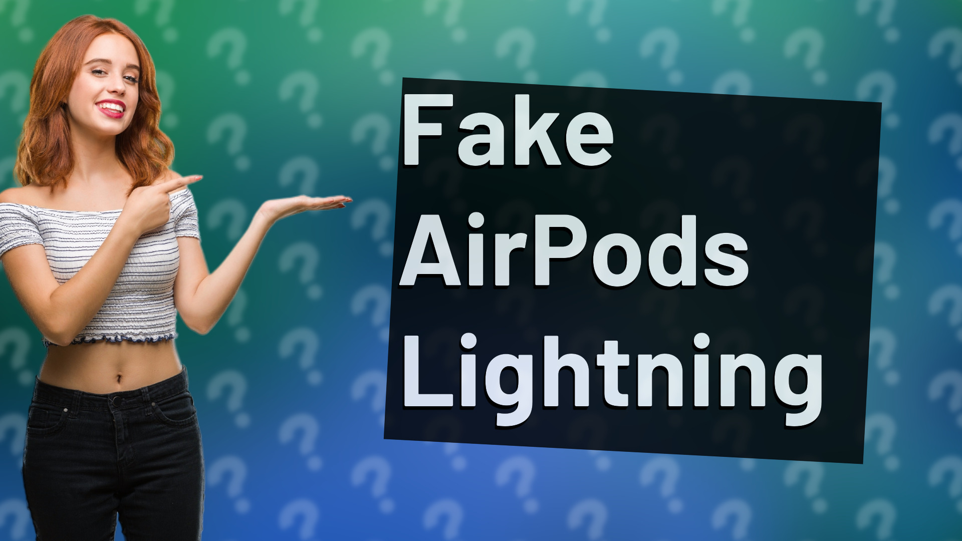 Fake AirPods Lightning