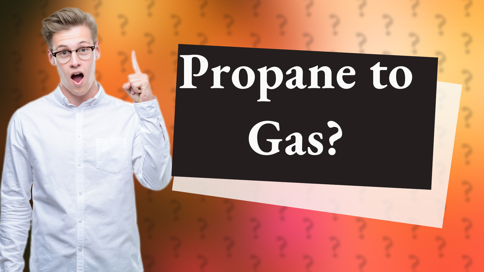 Propane to Gas?