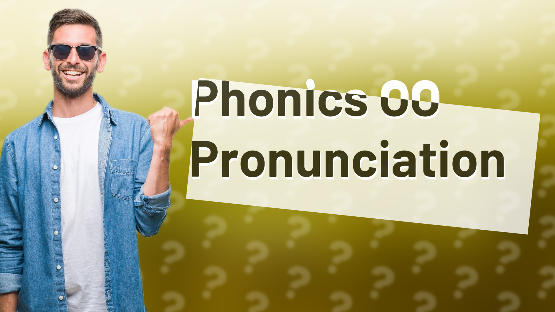 Phonics OO Pronunciation