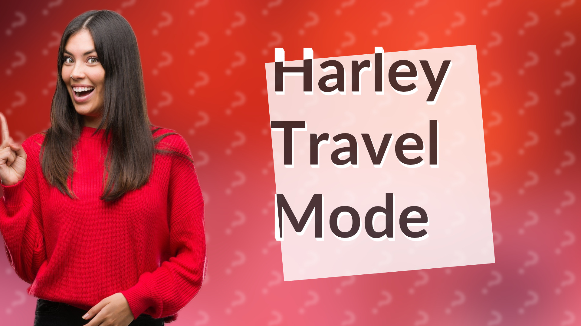 Harley Travel Mode
