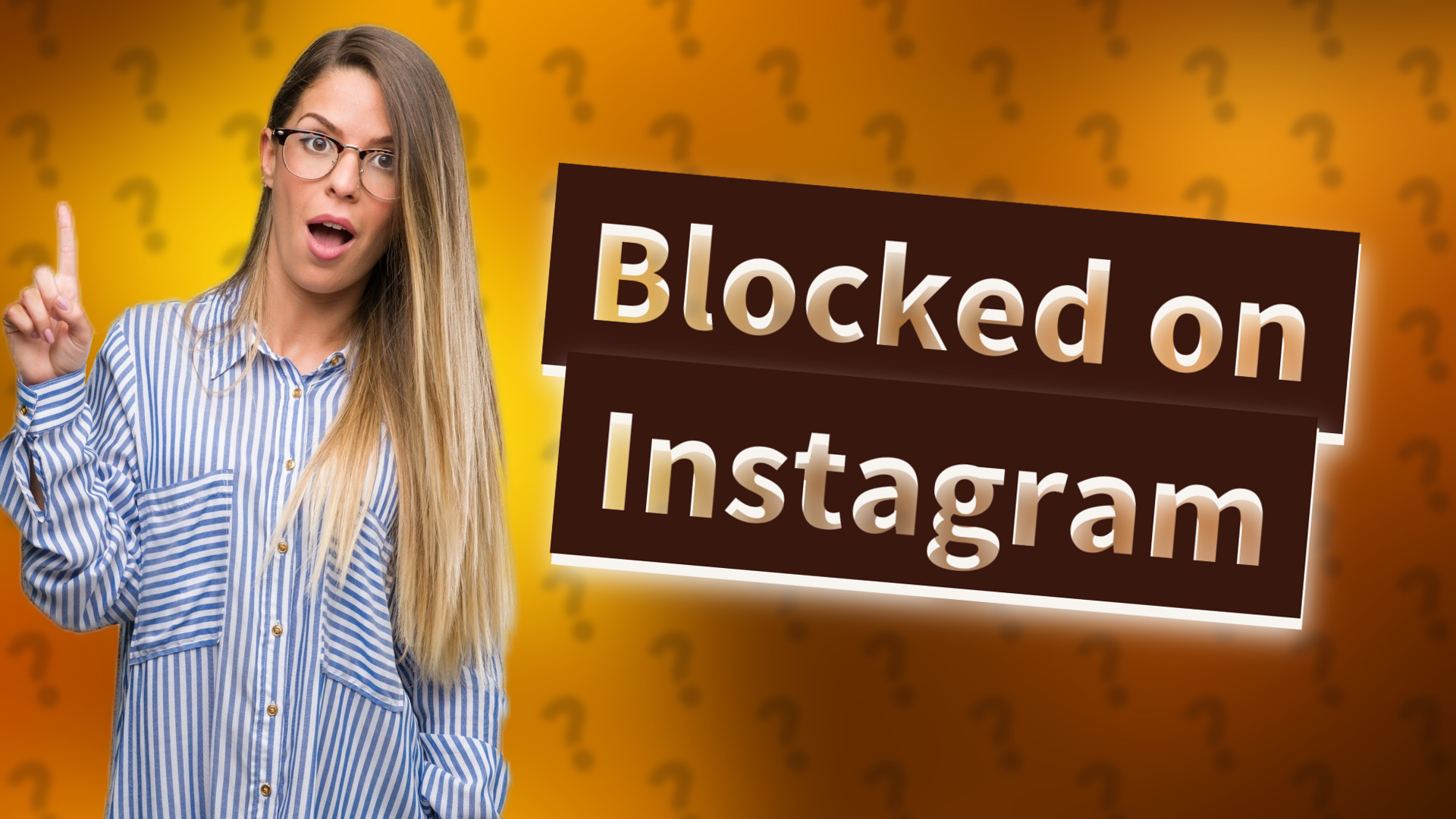 Blocked on Instagram