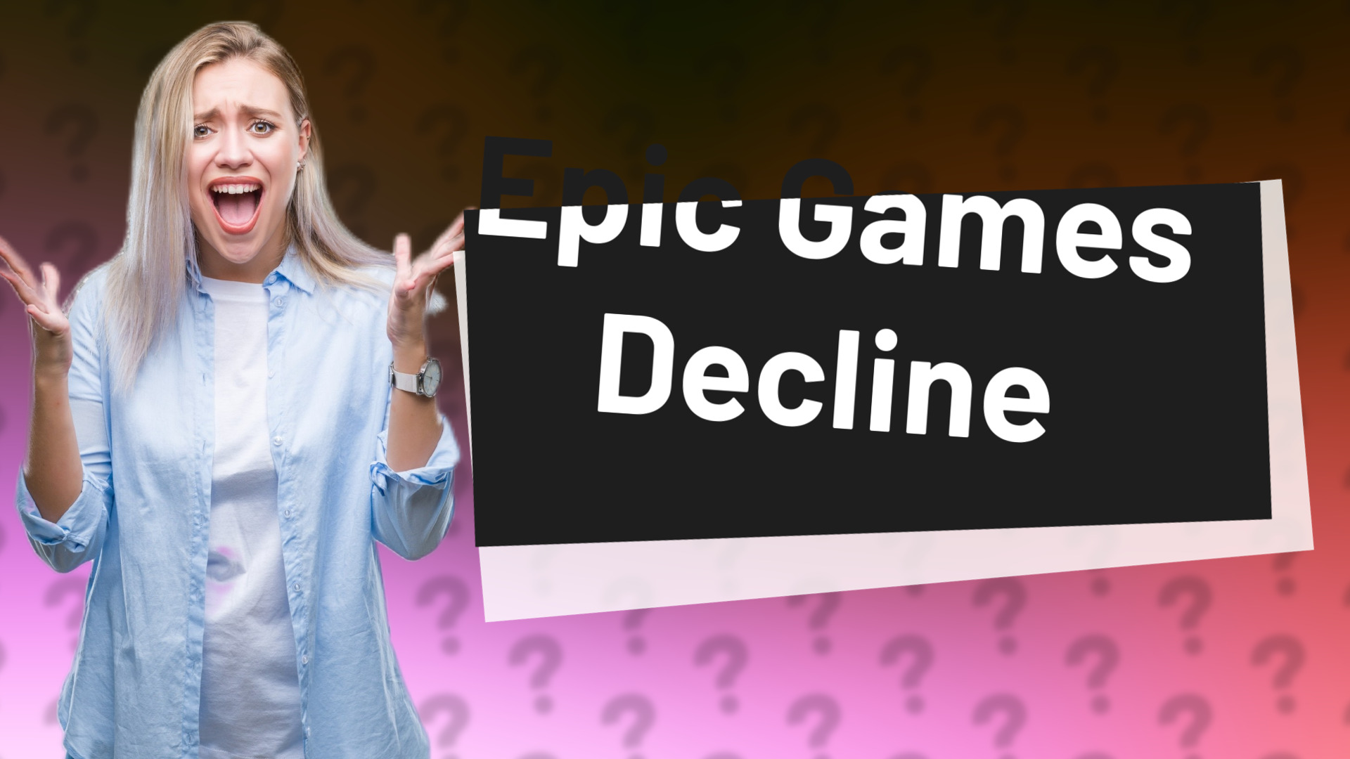 Epic Games Decline