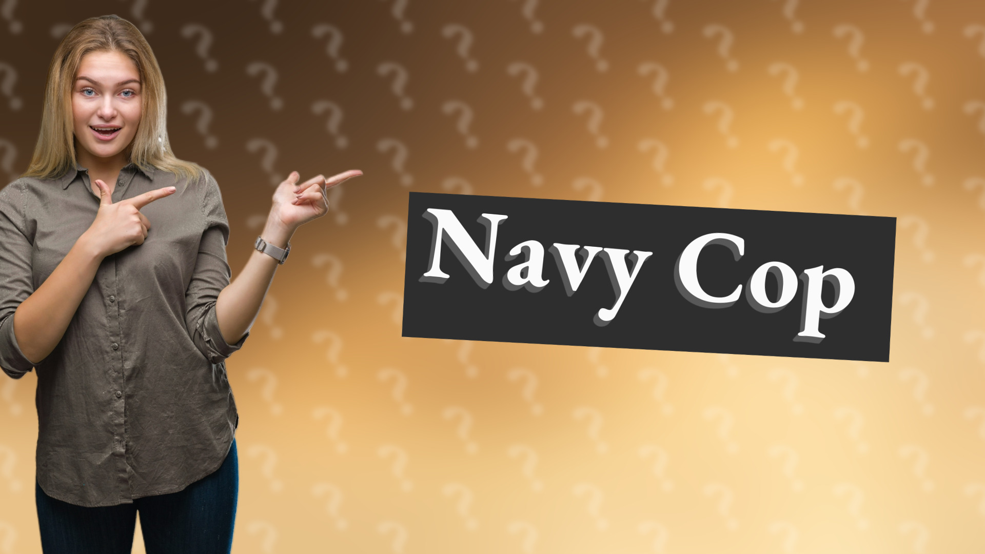 Navy Cop