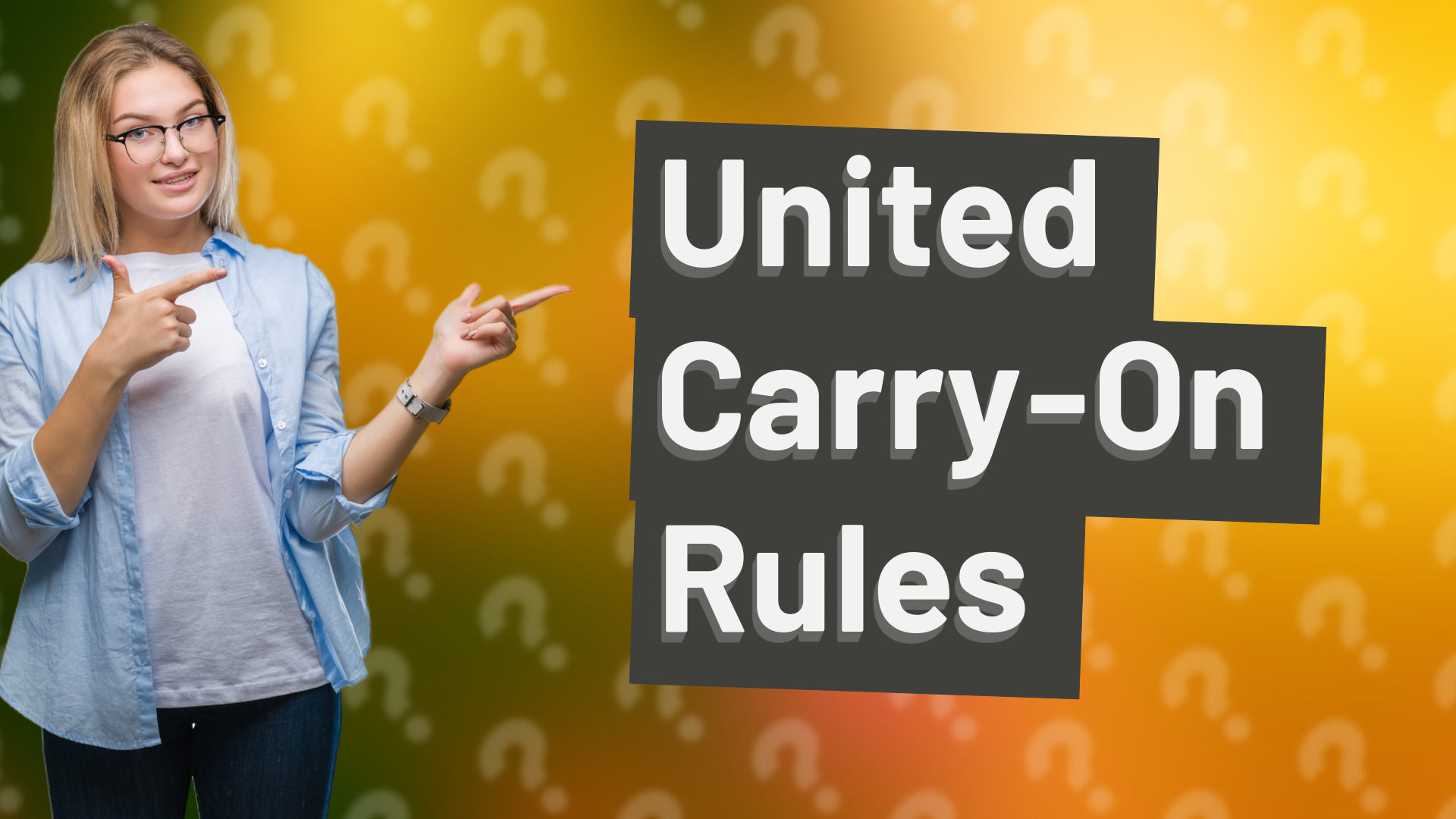 United Carry-On Rules