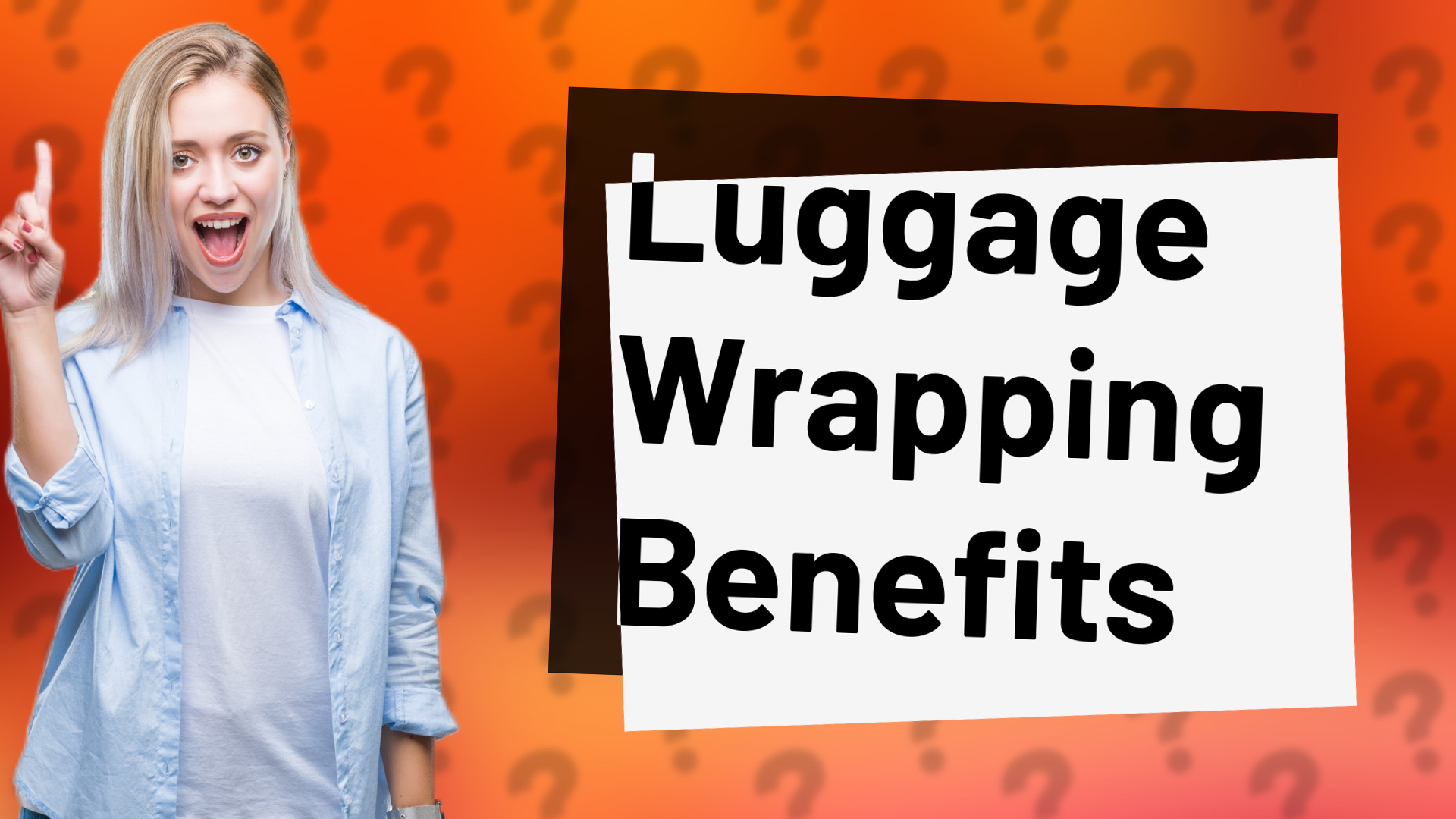 Luggage Wrapping Benefits