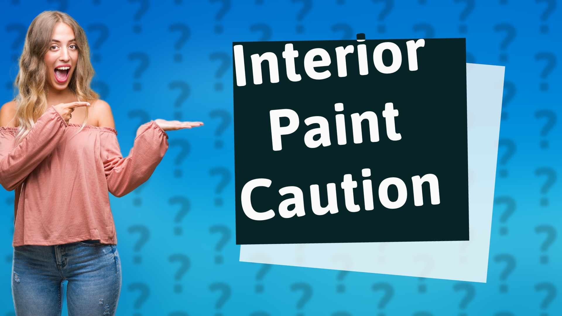 Interior Paint Caution