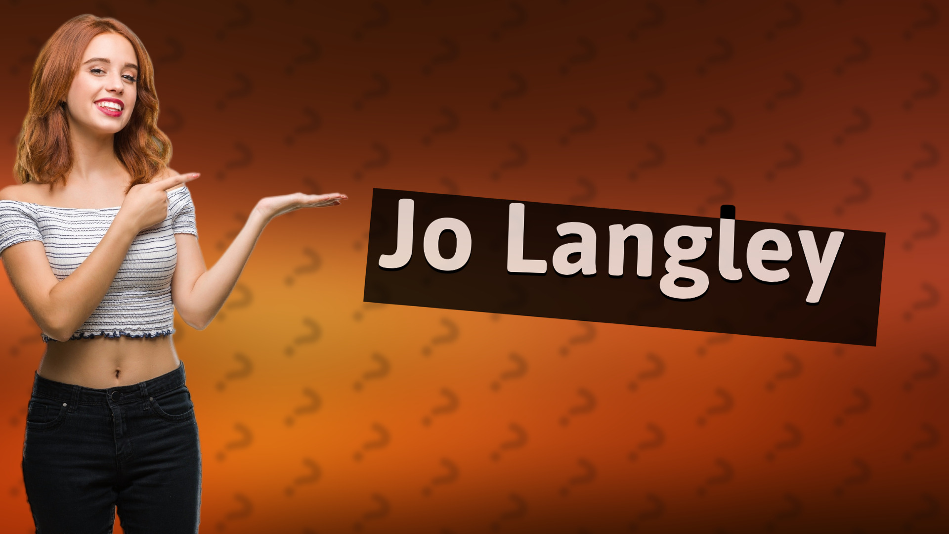 Jo Langley