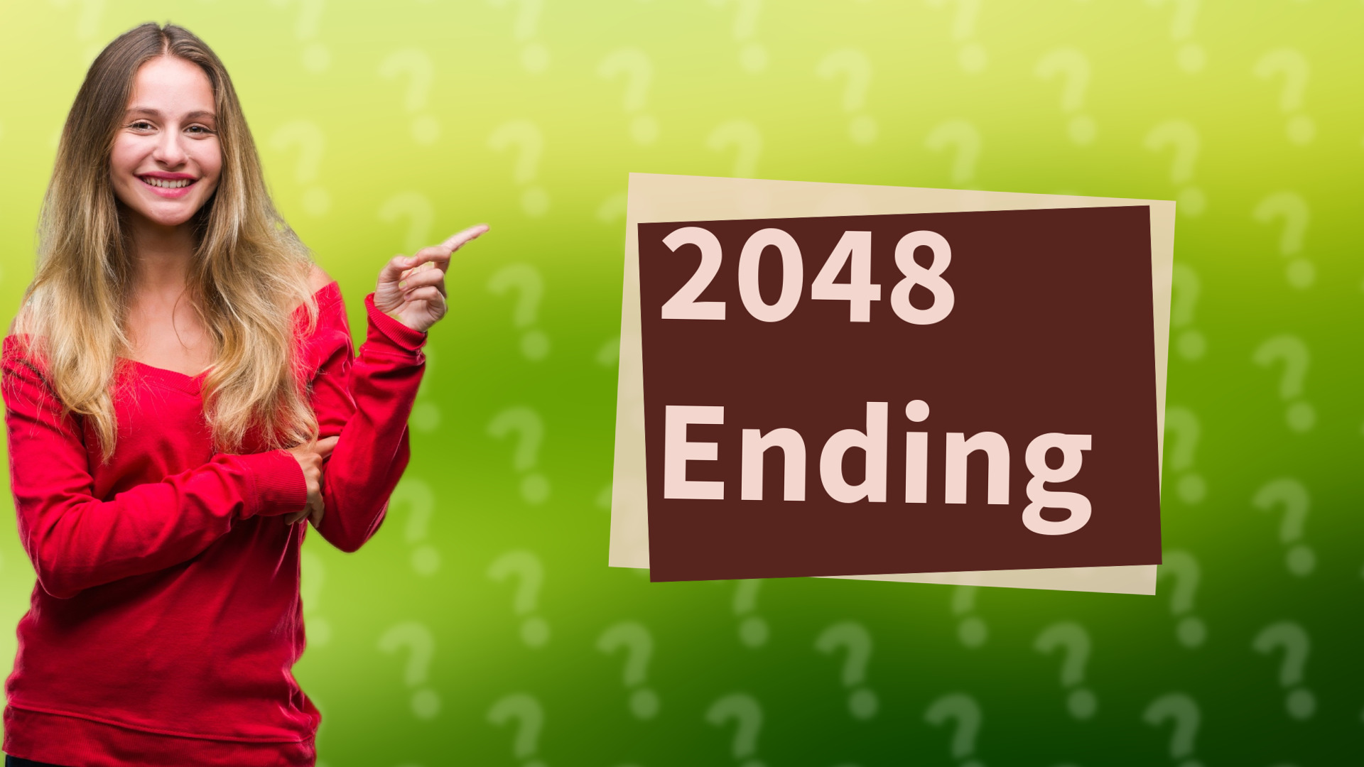 2048 Ending
