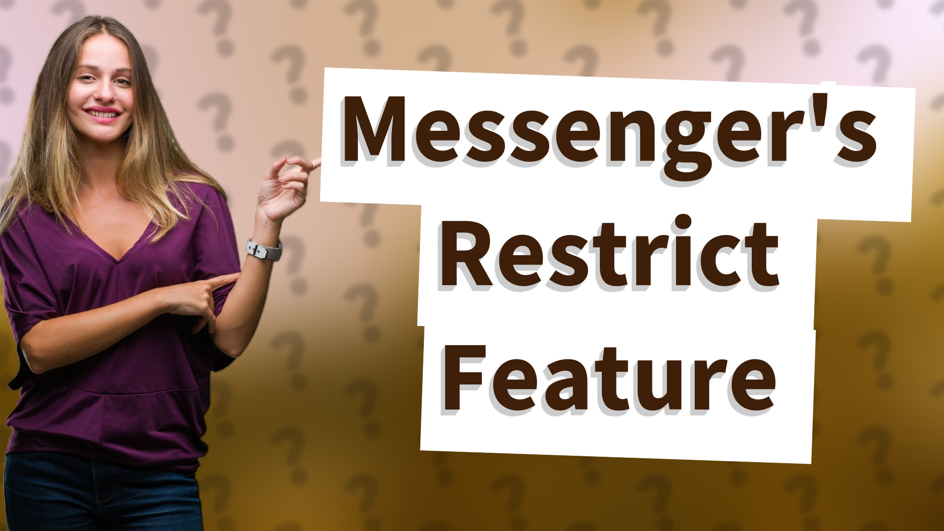 Messenger's Restrict Feature