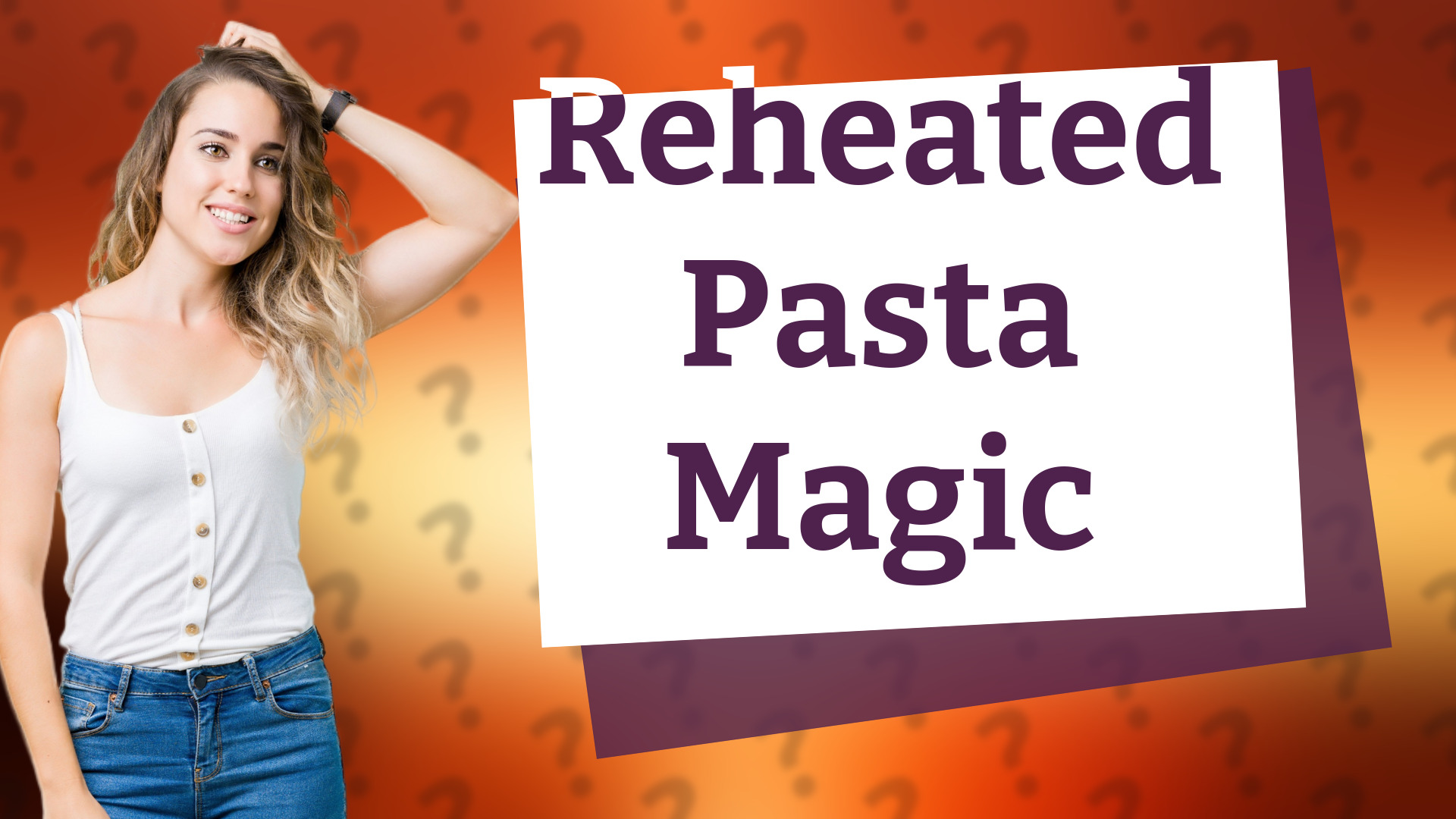 Reheated Pasta Magic