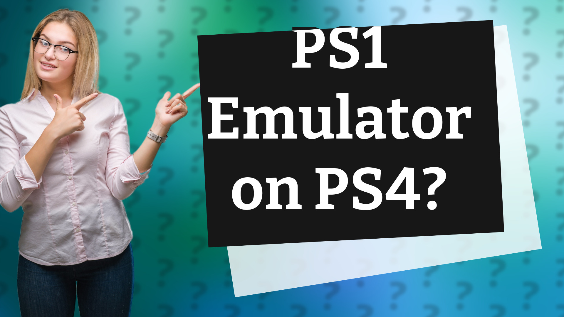 PS1 Emulator on PS4?
