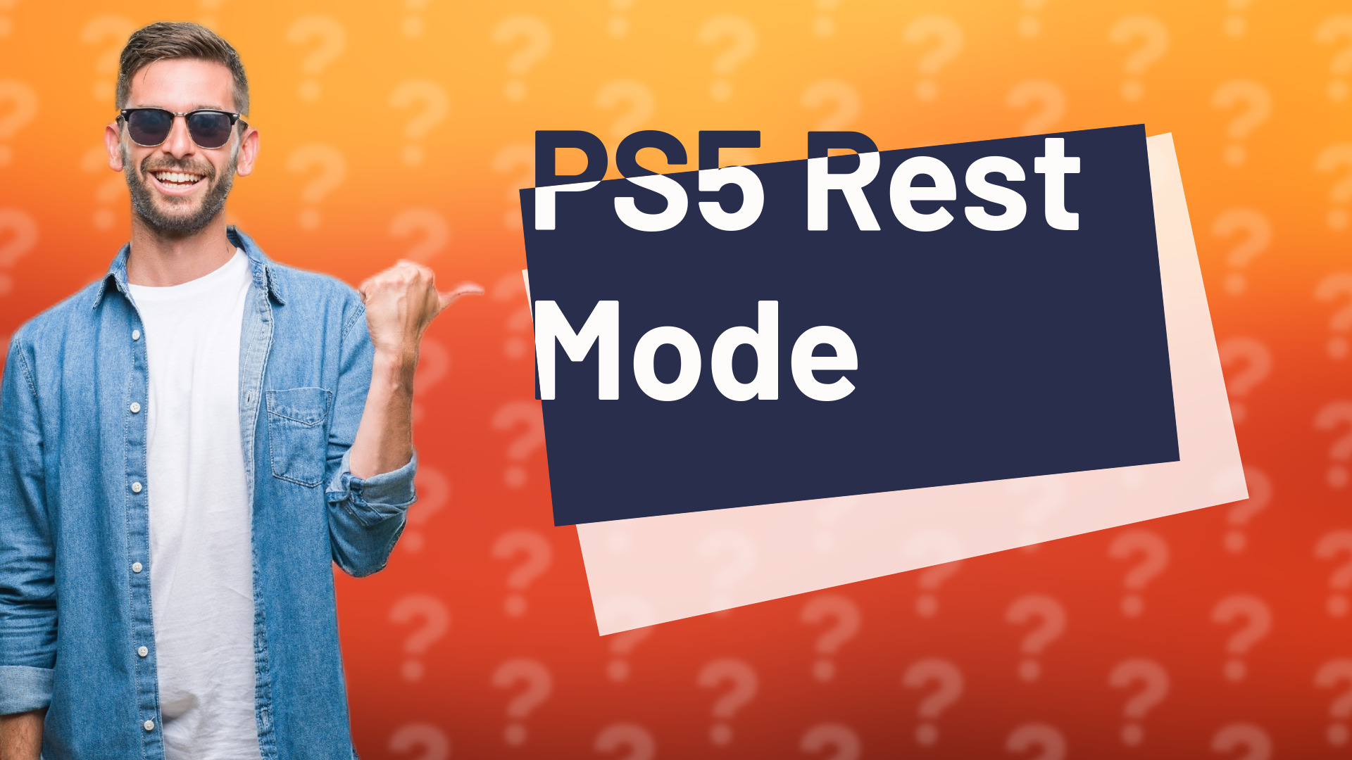 PS5 Rest Mode