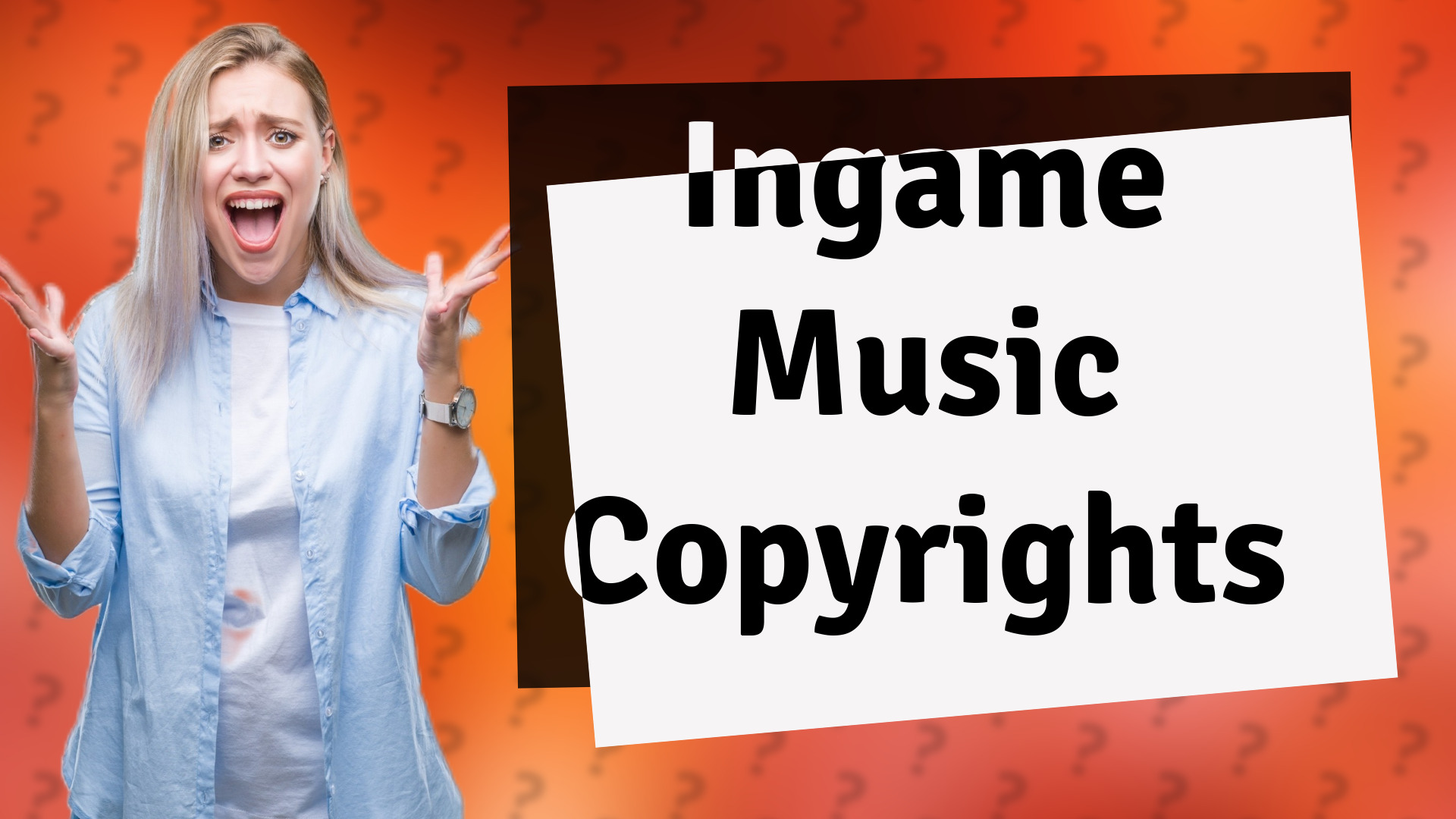 Ingame Music Copyrights