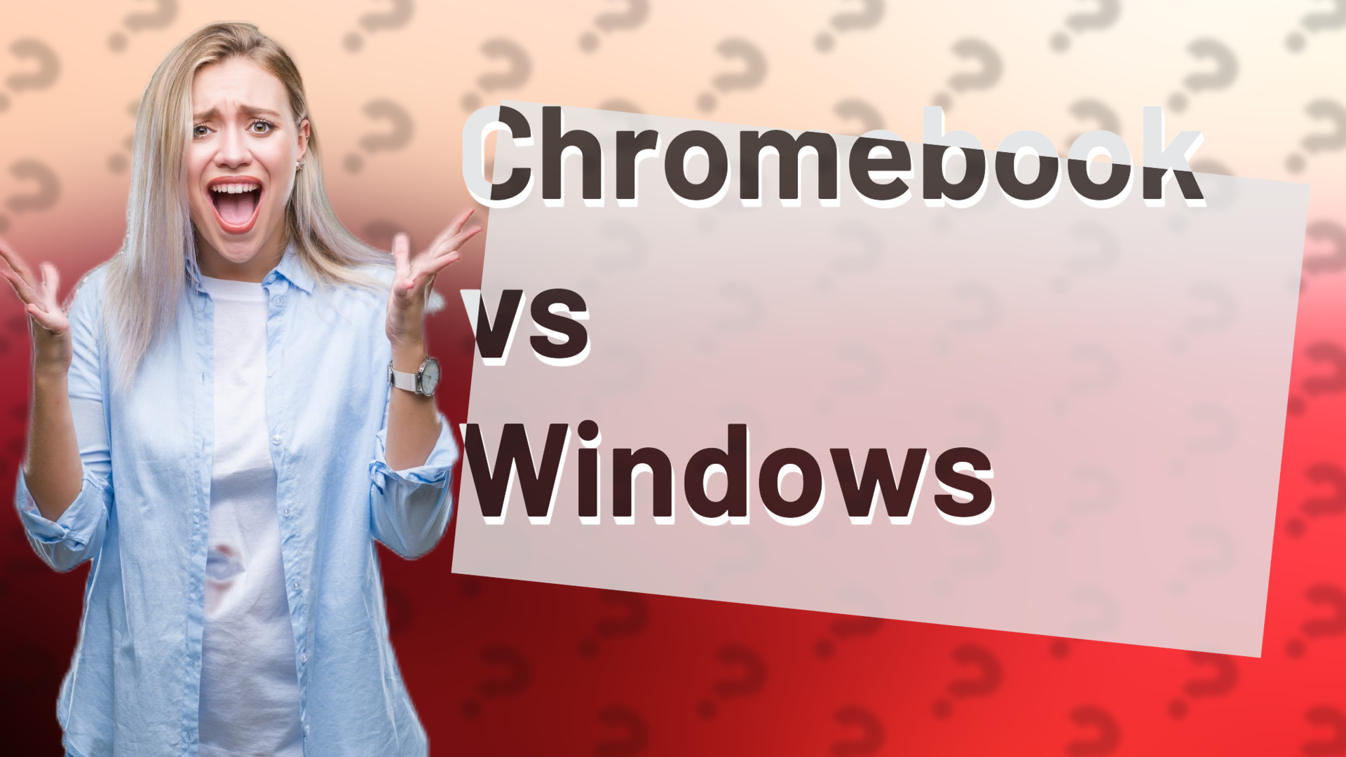 Chromebook vs Windows