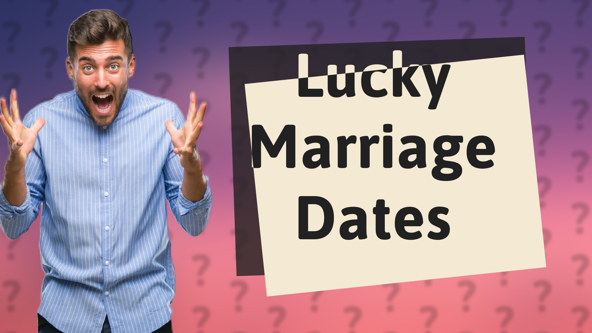 Lucky Marriage Dates