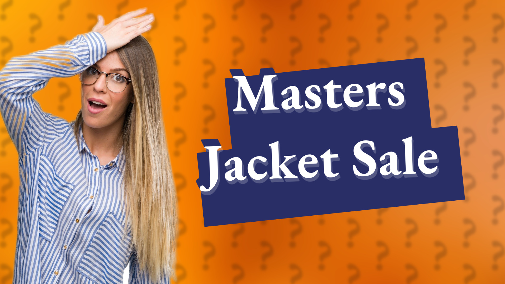 Masters Jacket Sale
