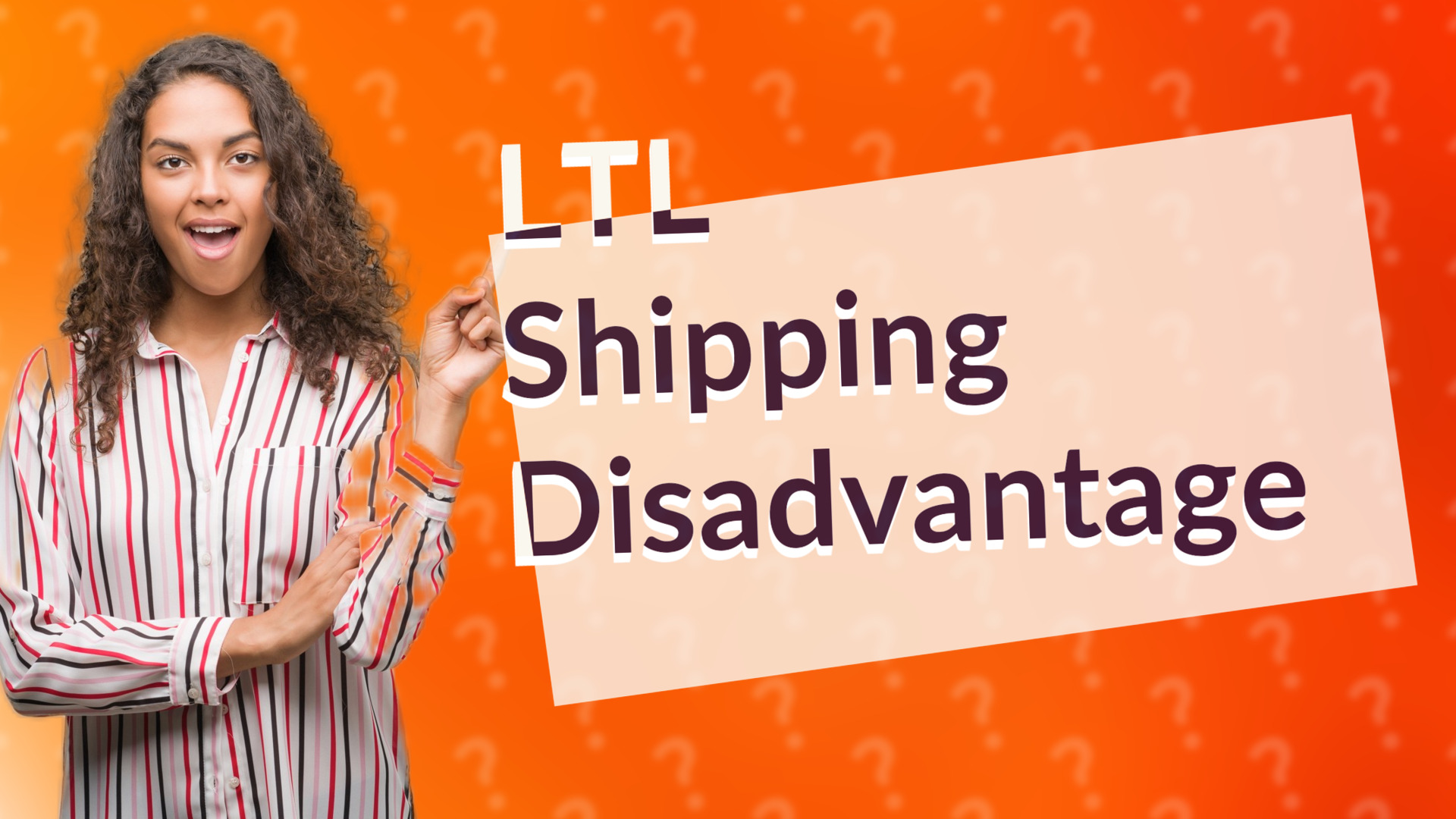 LTL Shipping Disadvantage