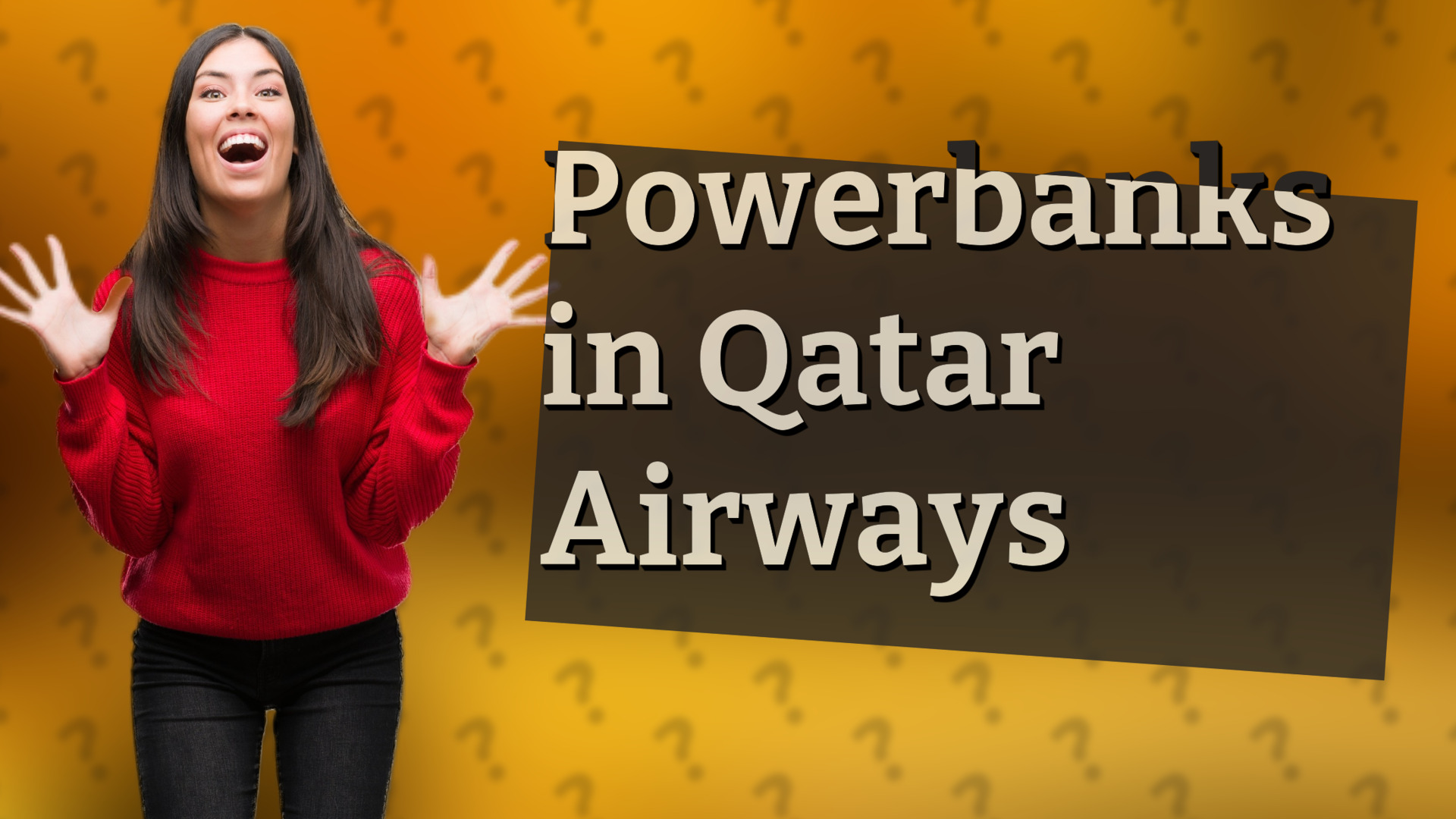 Powerbanks in Qatar Airways