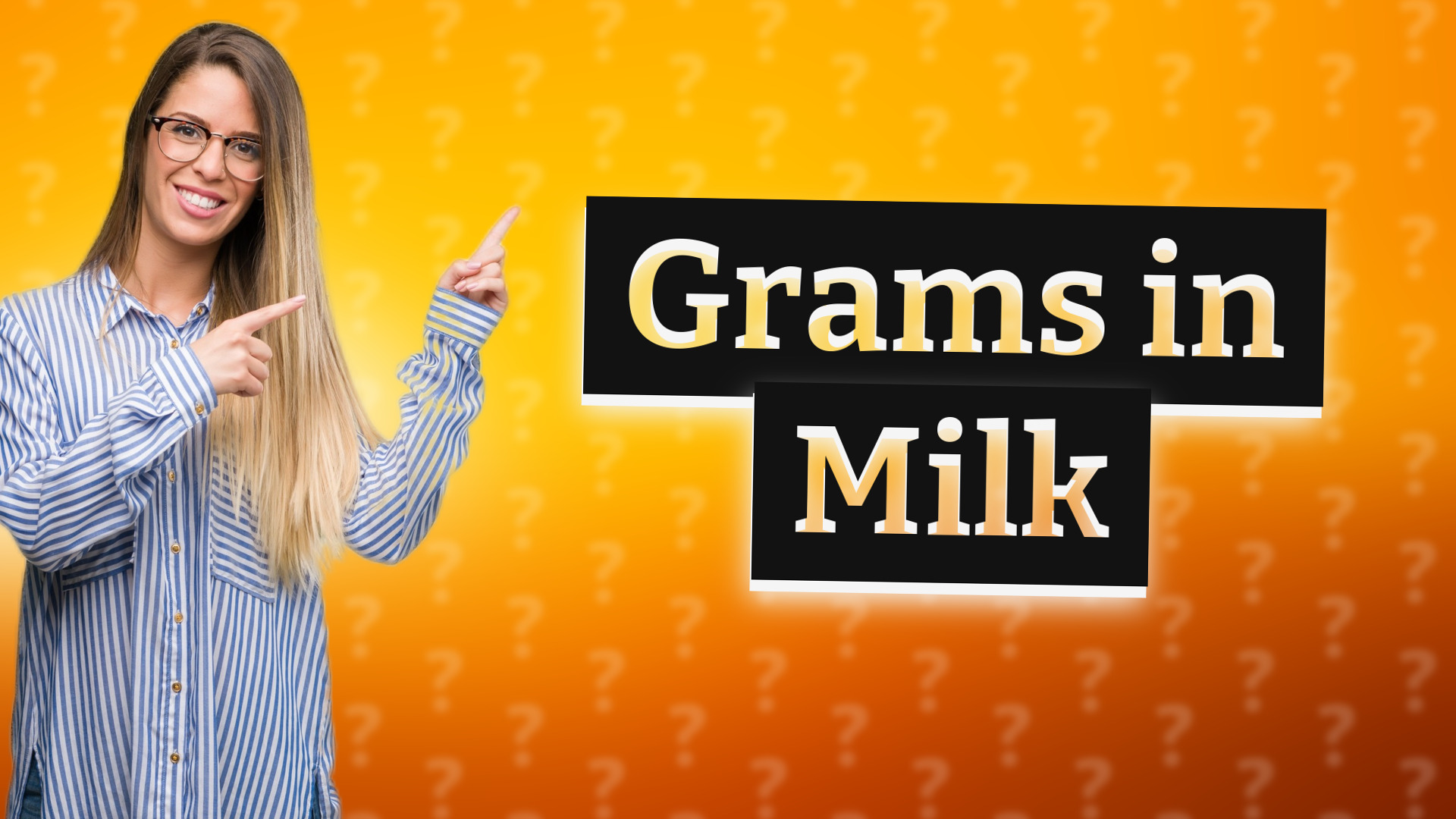Grams in Milk