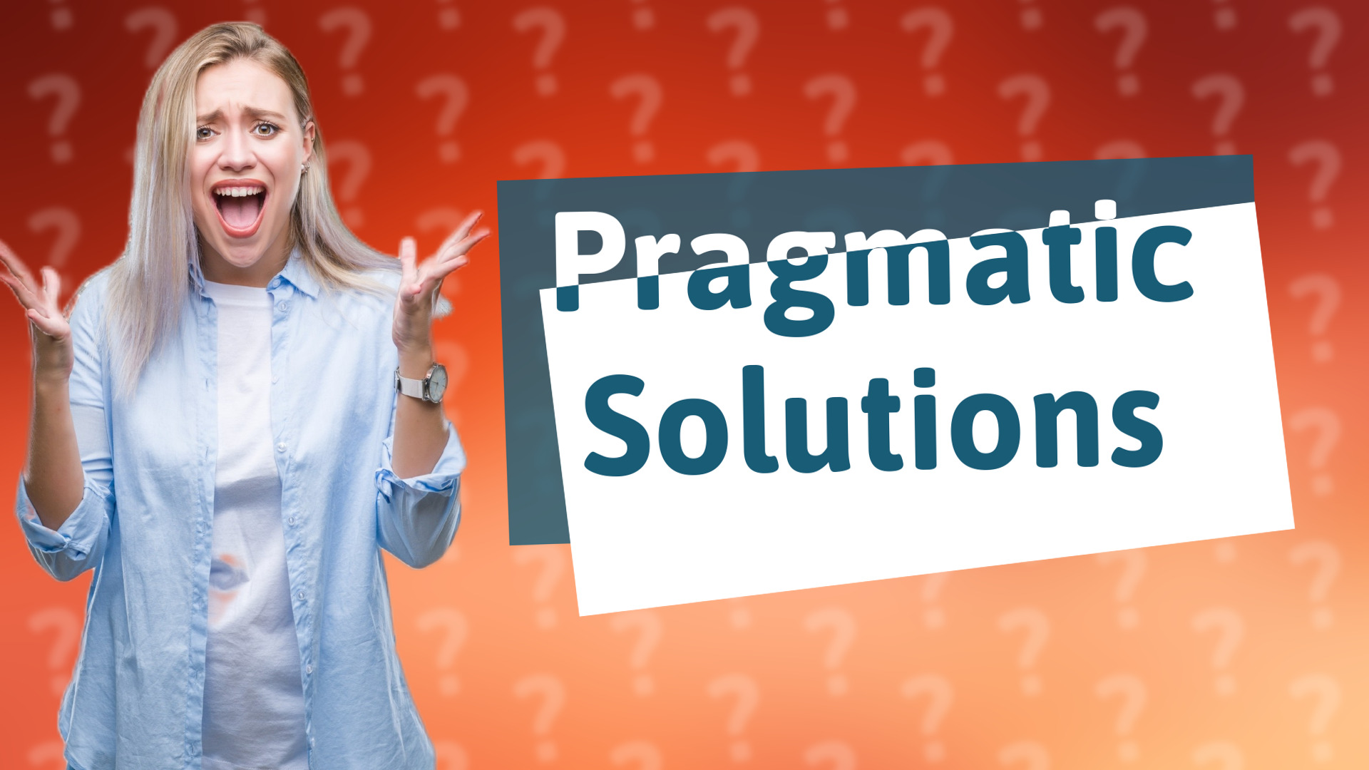 Pragmatic Solutions