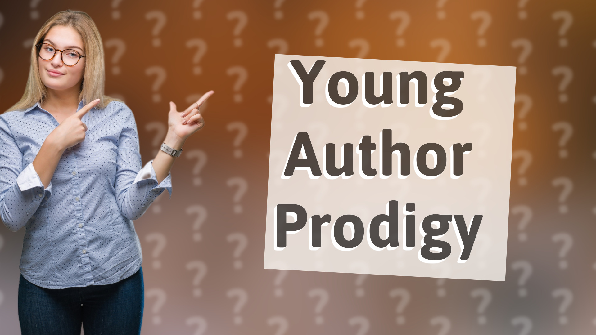 Young Author Prodigy