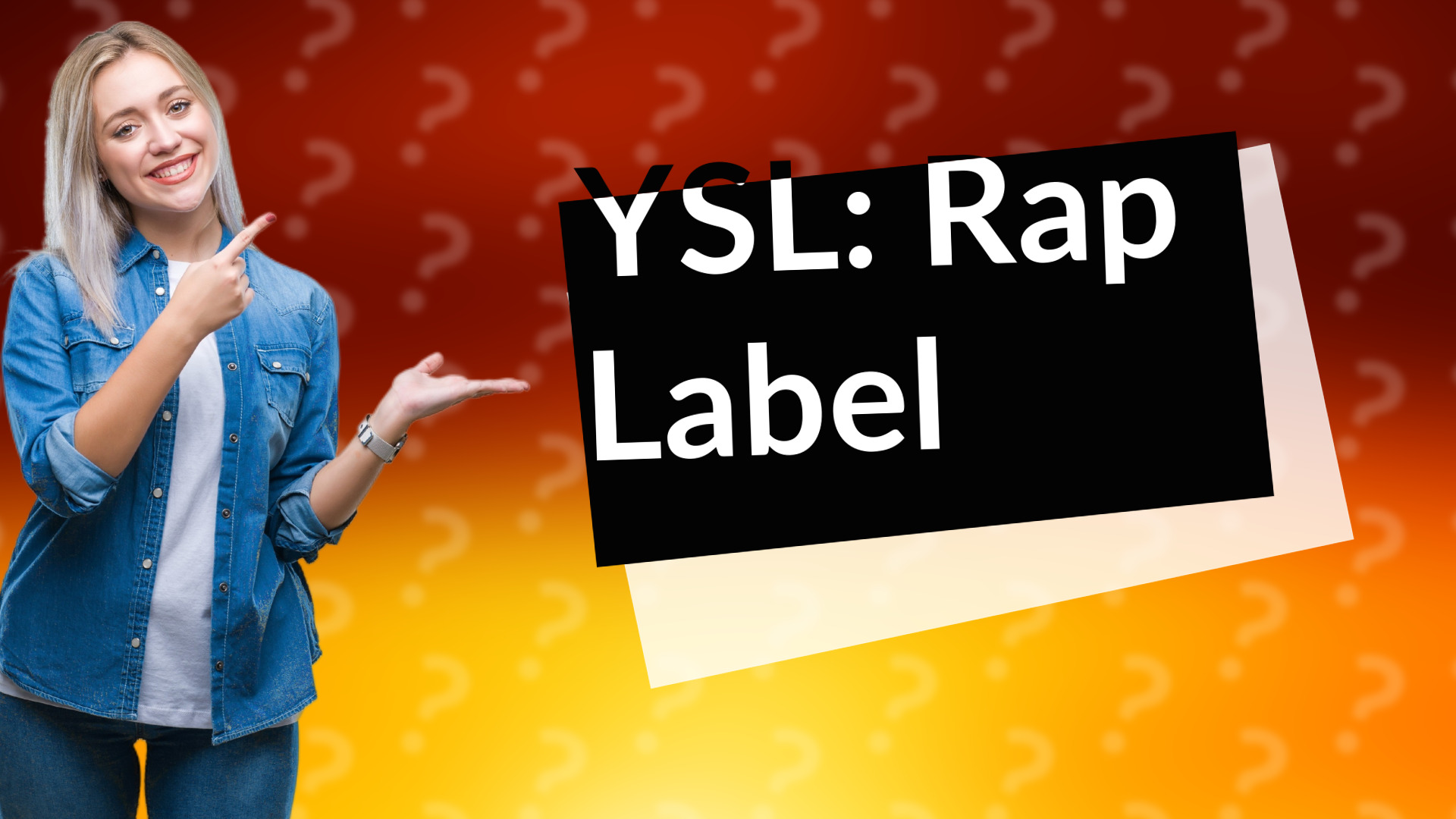 YSL: Rap Label