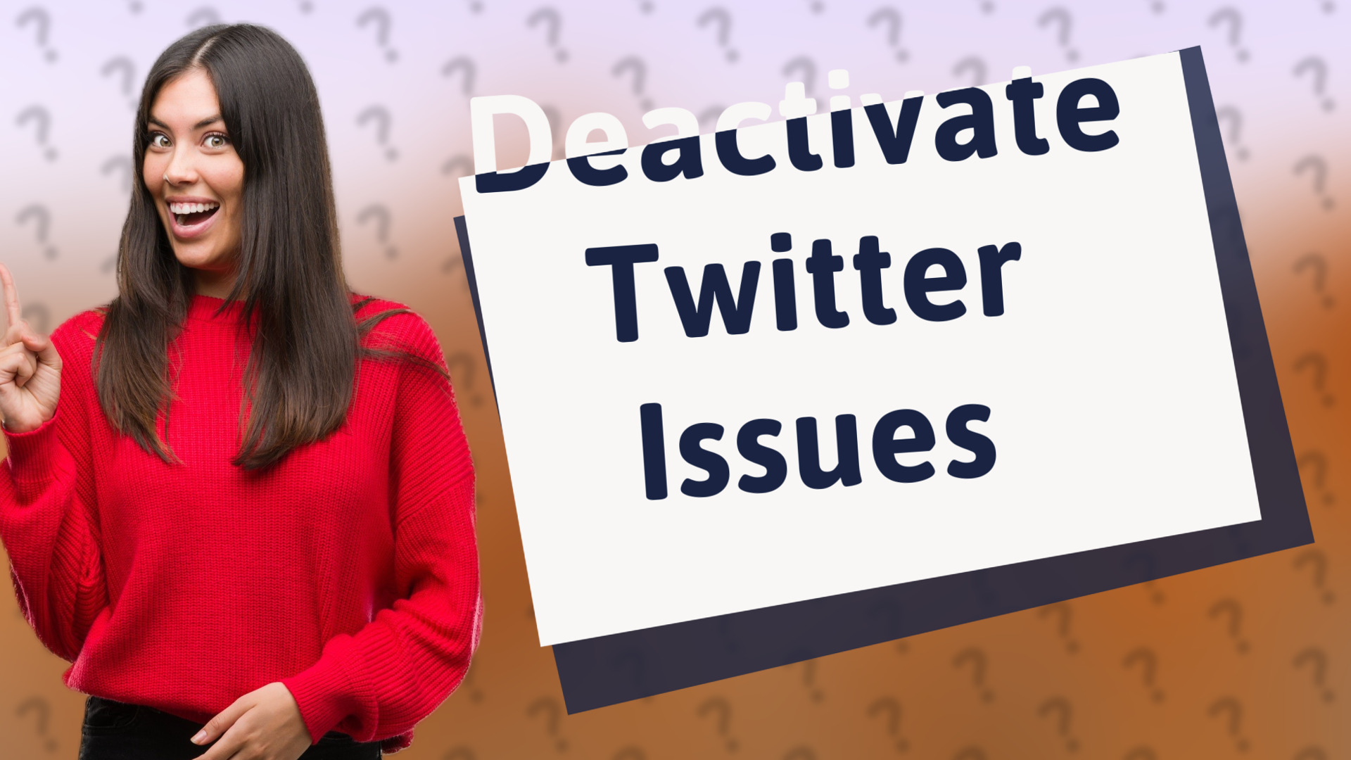 Deactivate Twitter Issues